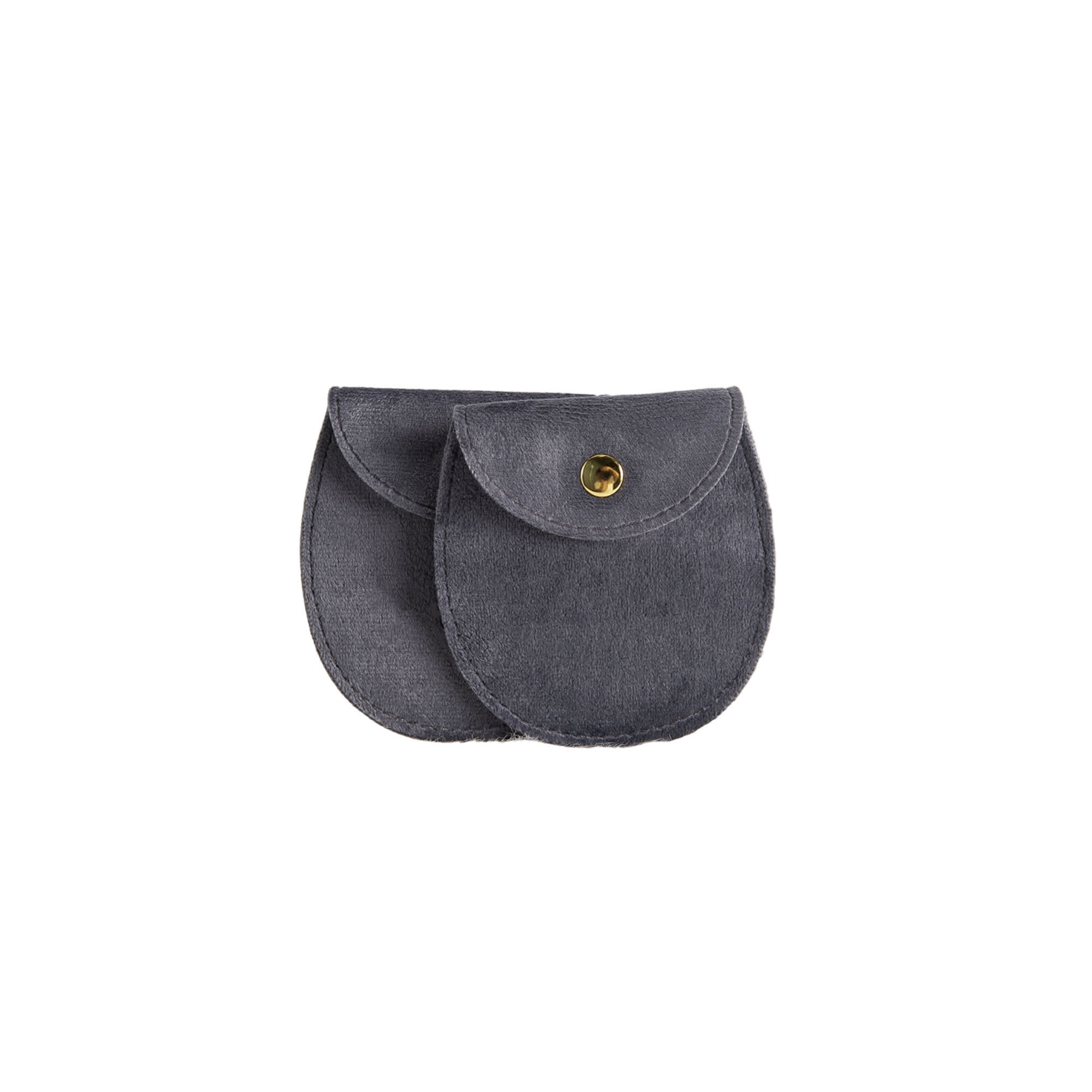 Oval Velvet Jewellery Pouch