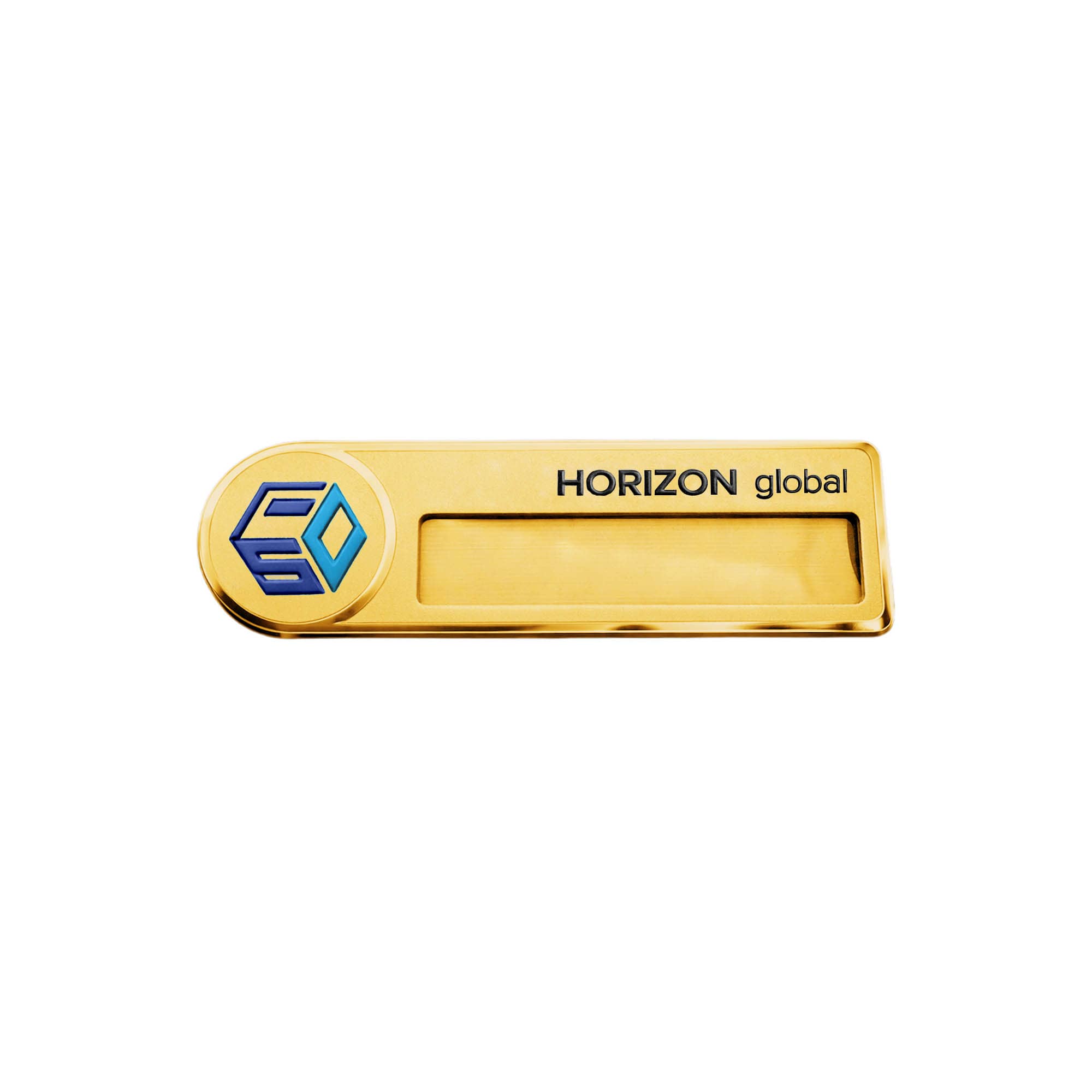 Custom Reusable Metal Name Badge