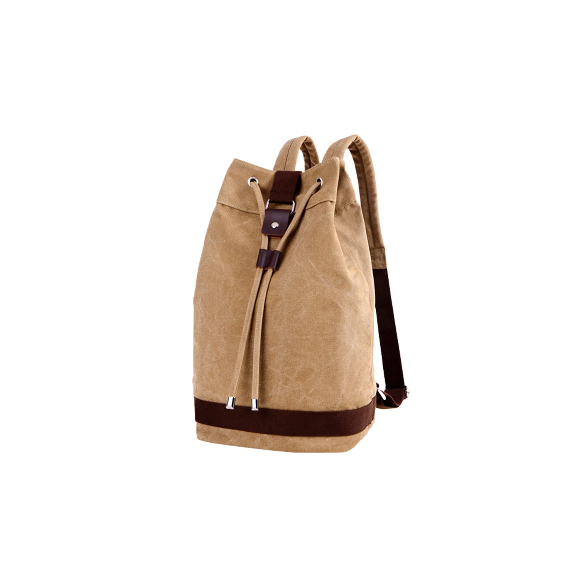 Canvas Bucket Backpack