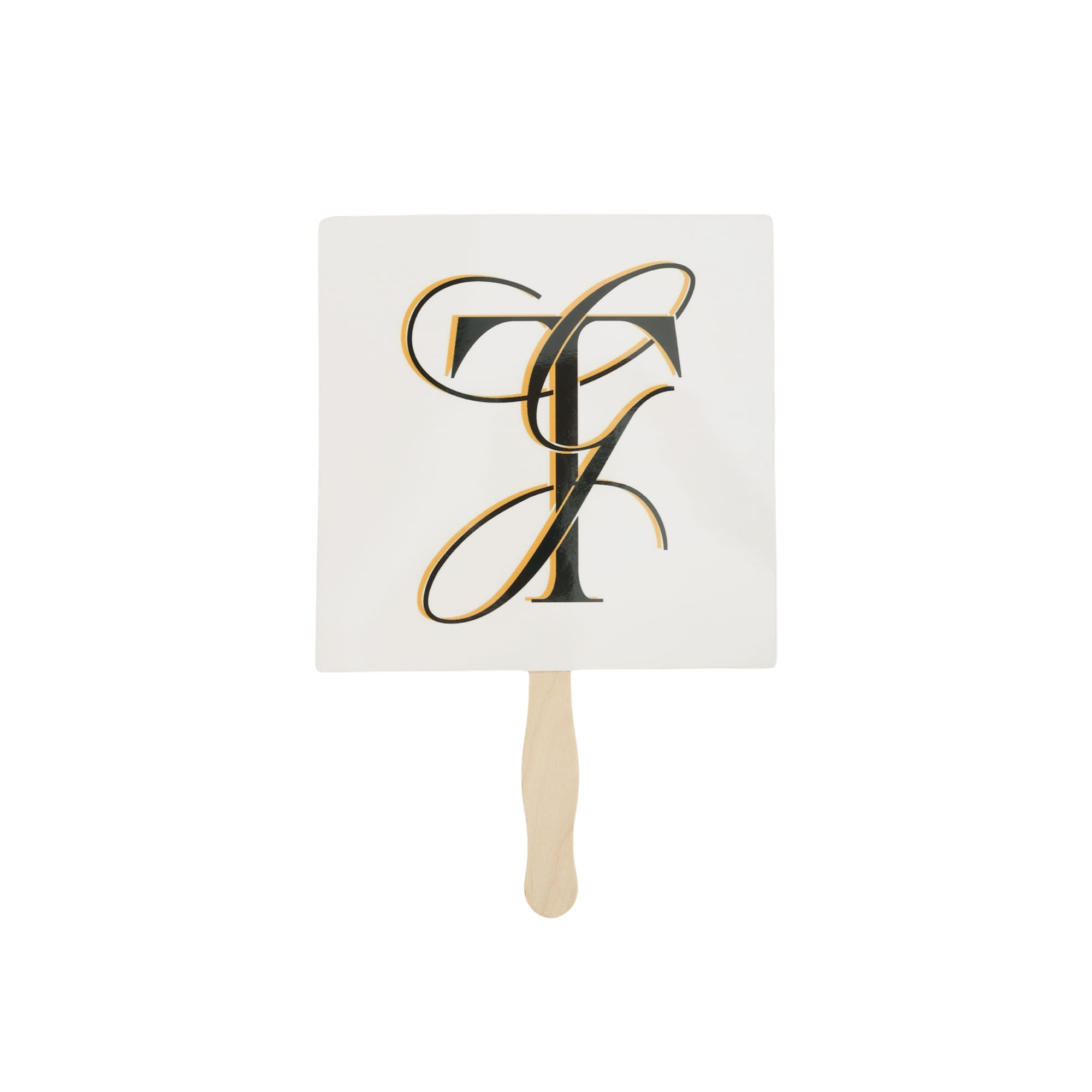 Custom Shape Paper Hand Fan