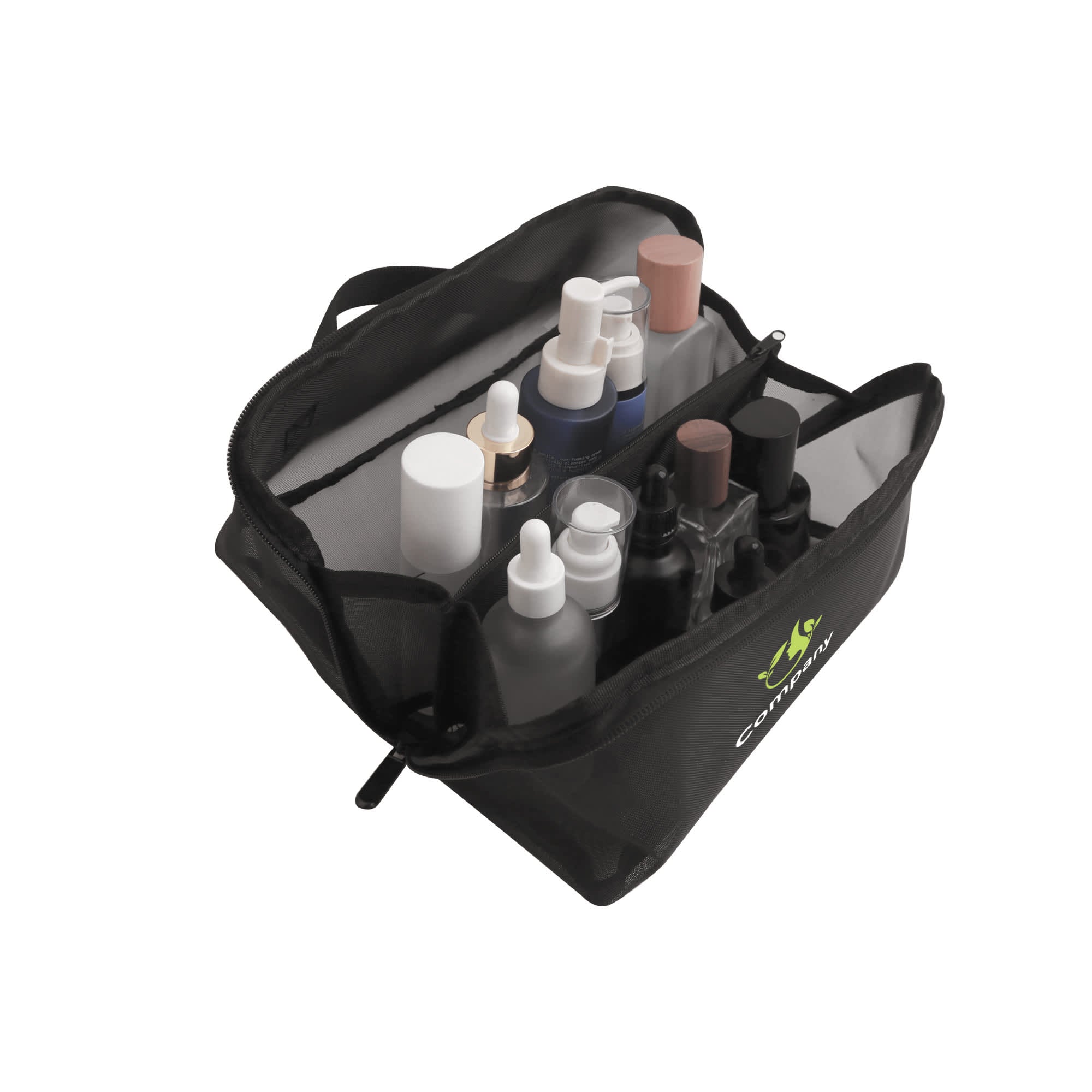 Large Capacity Nylon Mesh Cosmetic Bag