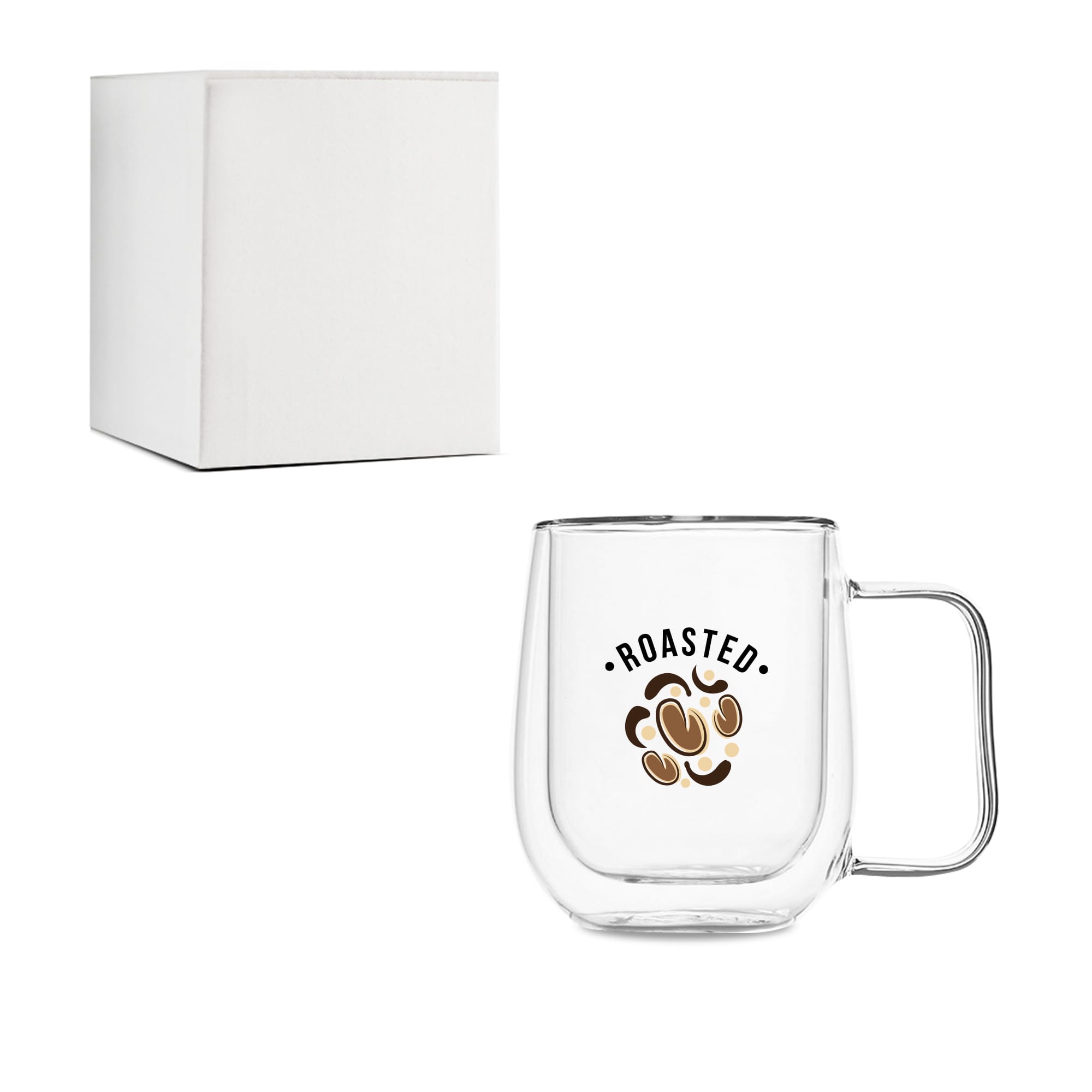 Barrel-Shaped Double Wall Mug