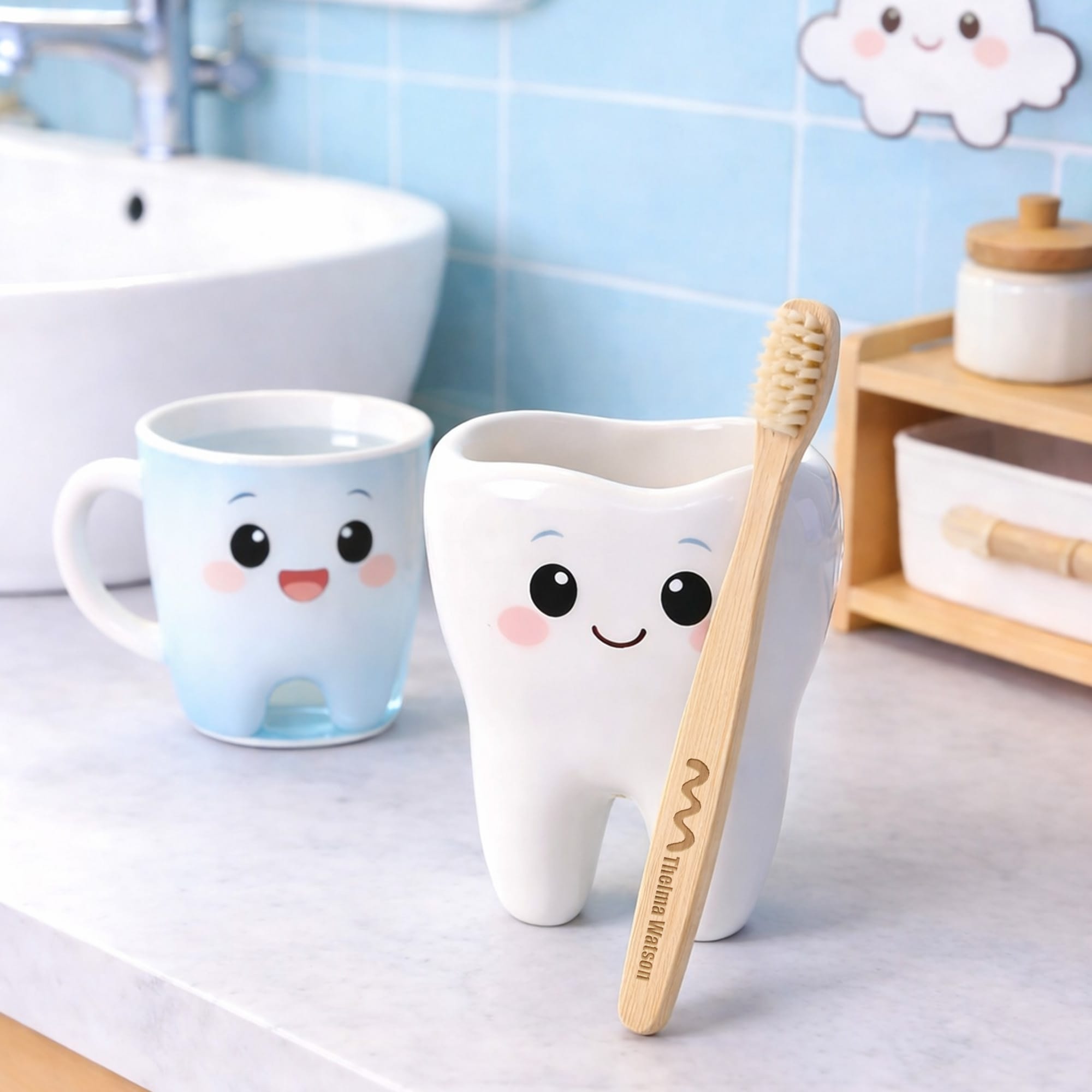 Small Bamboo Toothbrush