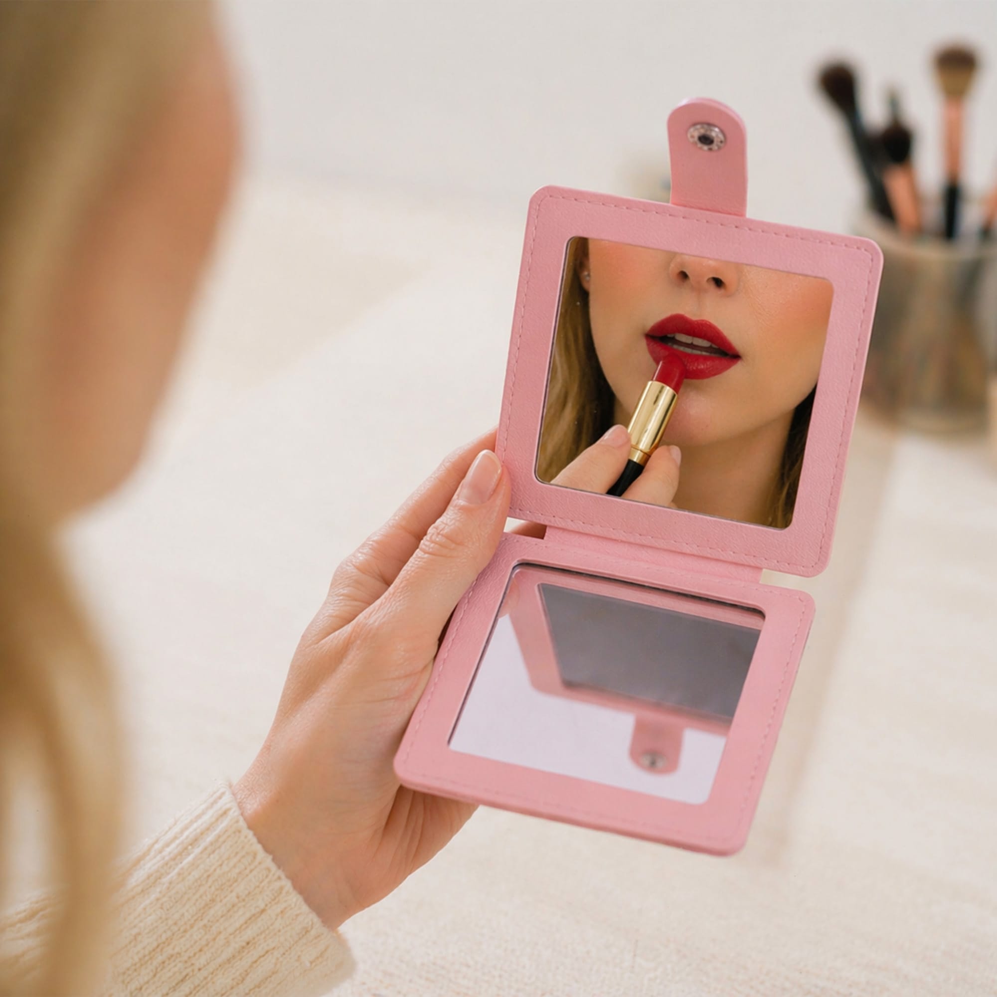 Suqare Folding Pocket Mirror