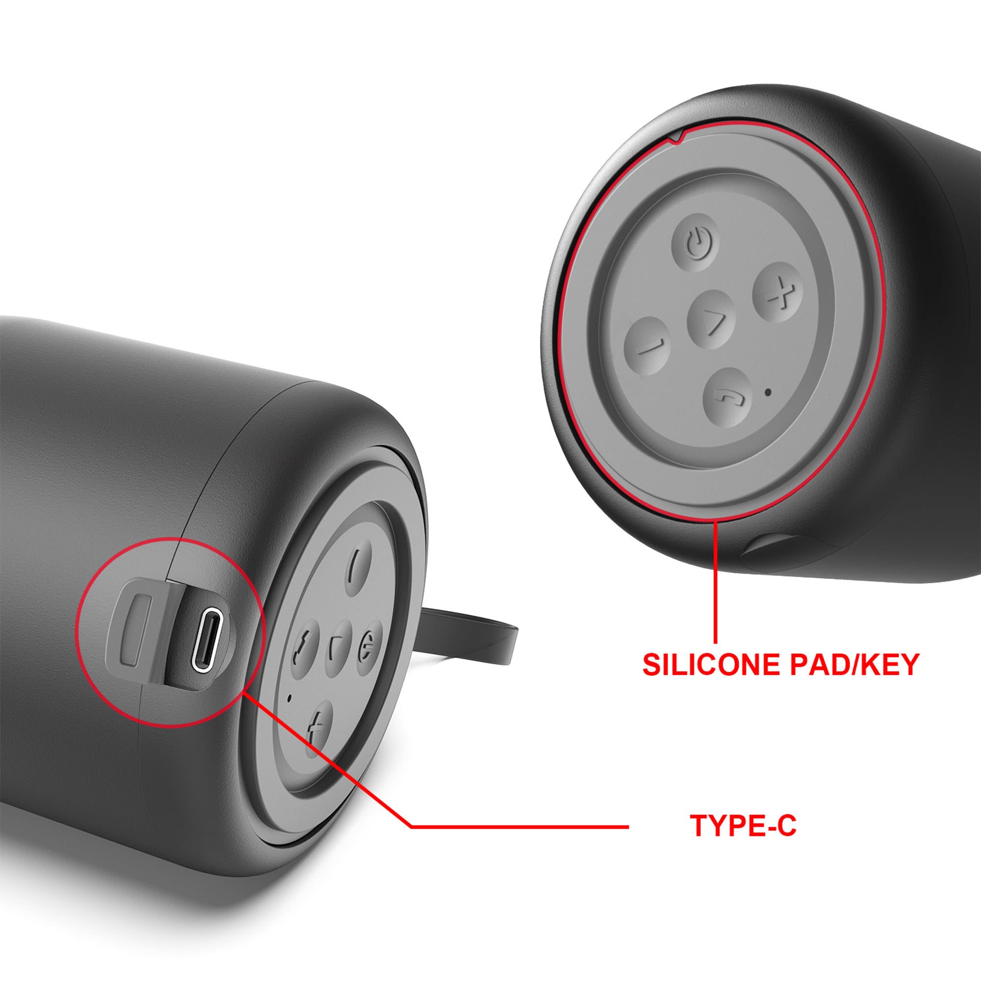 F11 Portable Waterproof Bluetooth Speaker