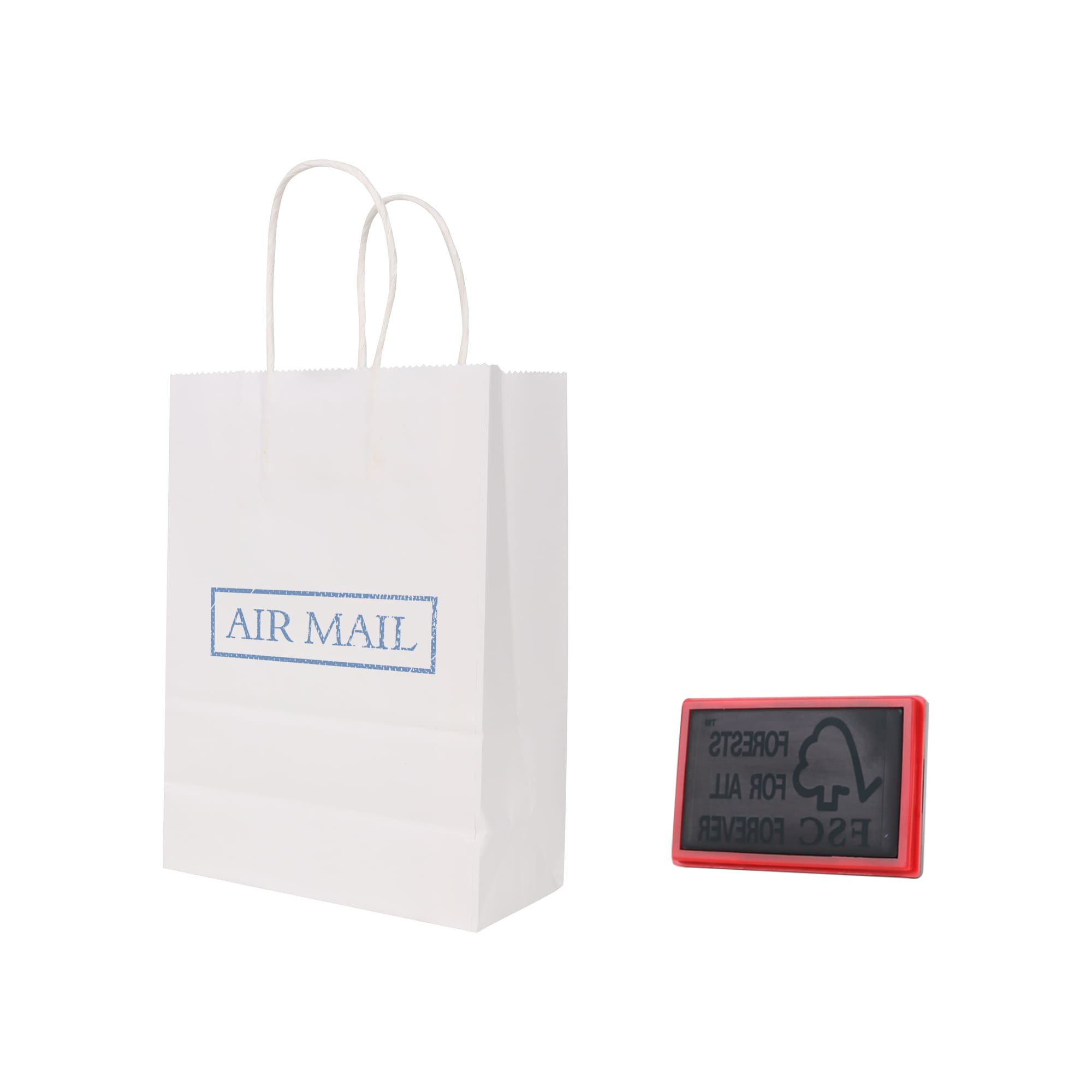 Twisted Handle Kraft Paper Bag(260x330x120mm)