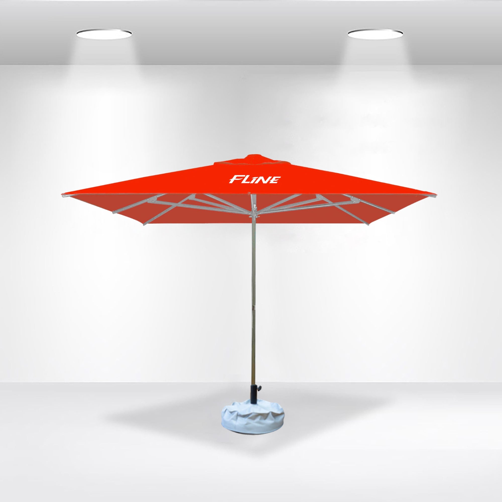 3x3m Square Stock Colour Commercial Market Umbrella