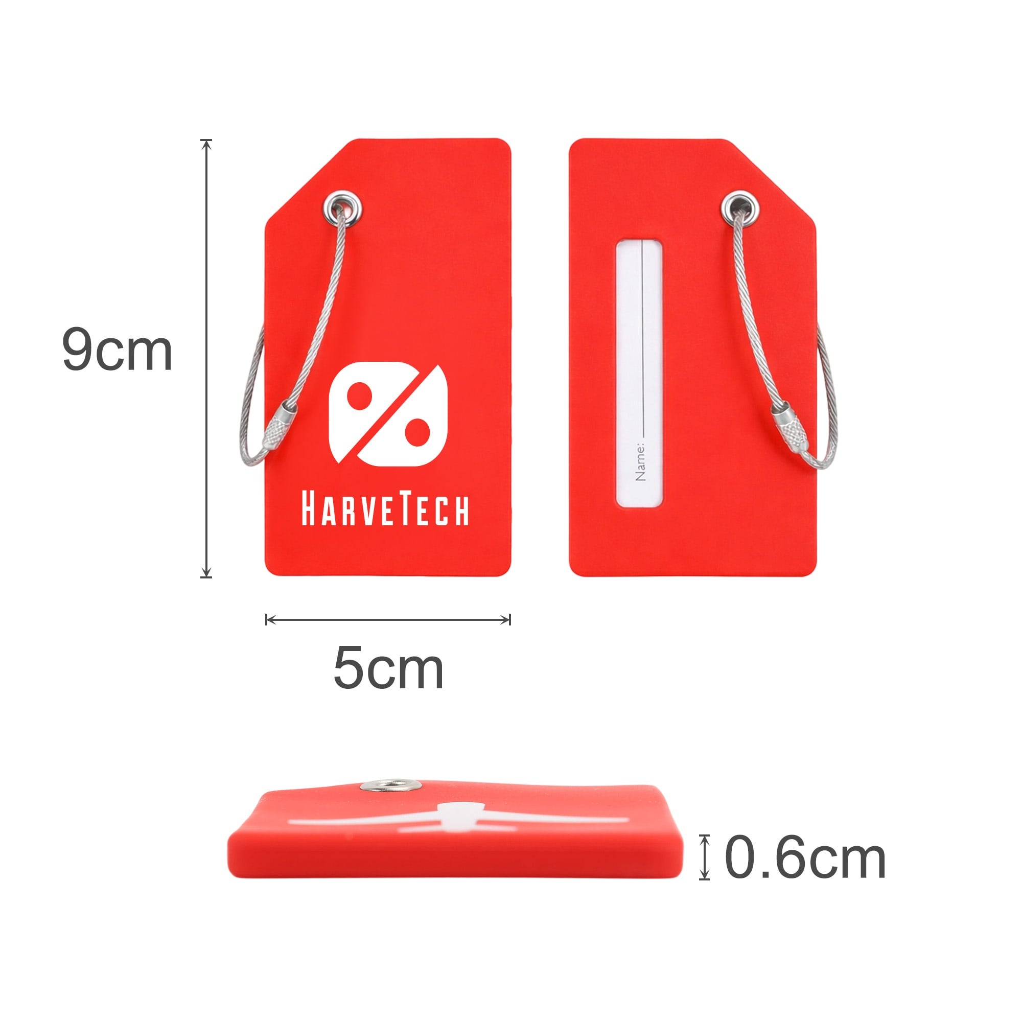 Soft Silicone Luggage Tag