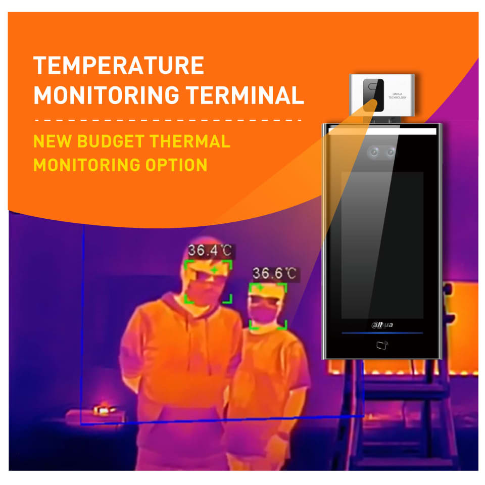 Dahua Temperature Screening Kiosk With Floor Stand