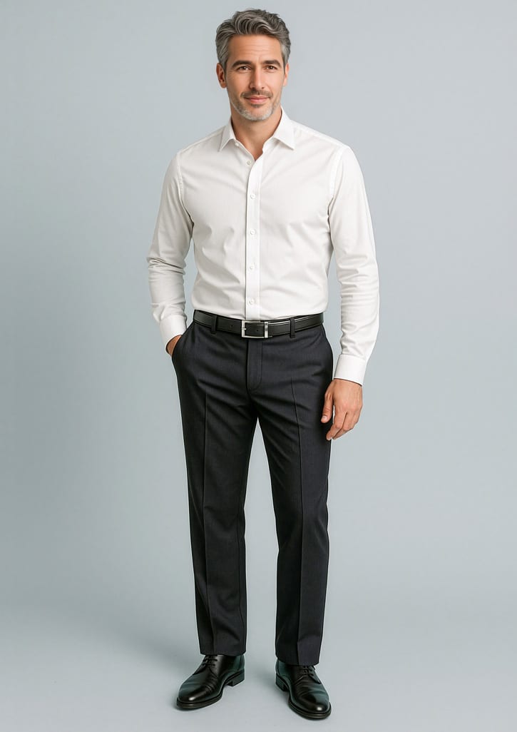 Mens Cool Stretch Adjustable Waist Pant (Regular)