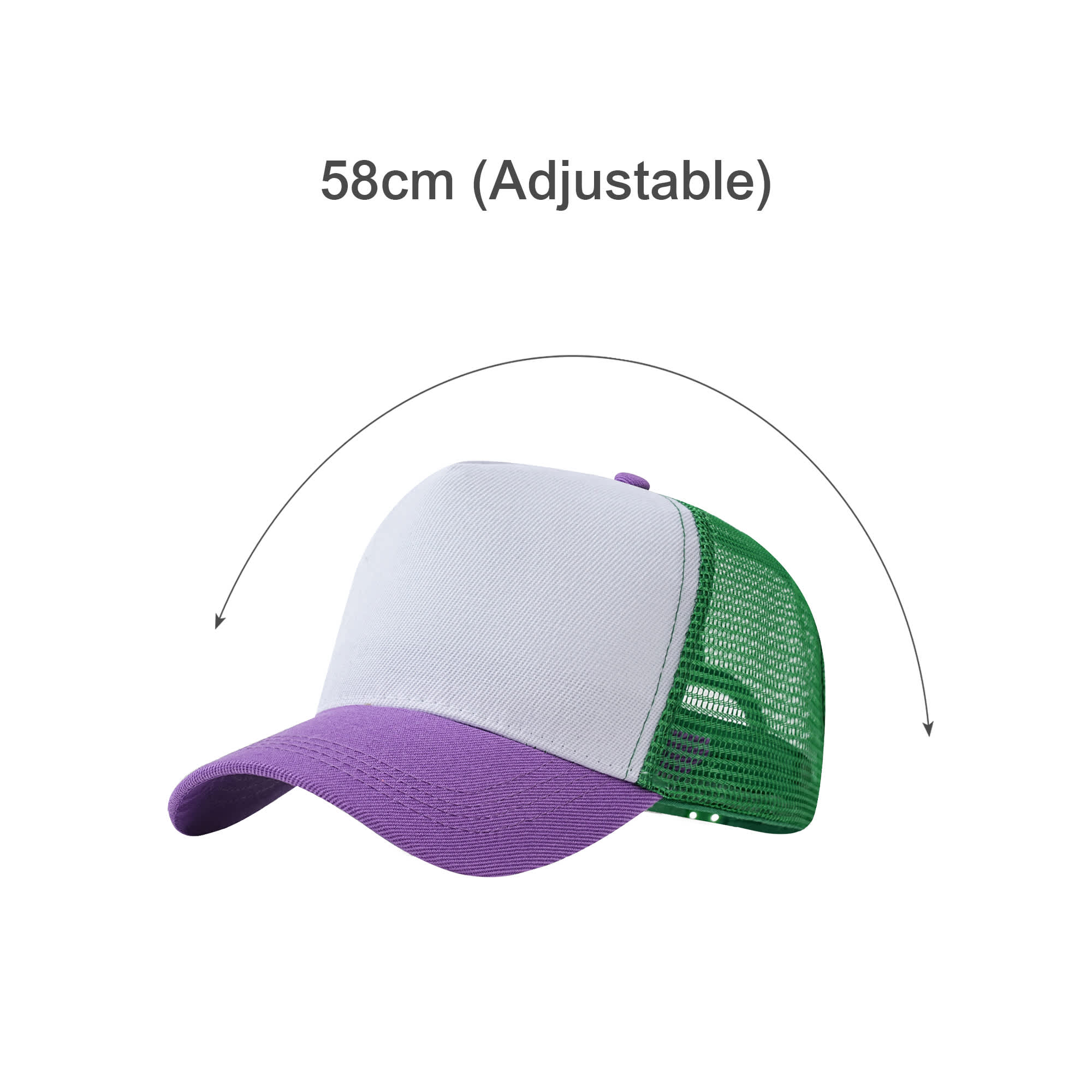 5 Panel Fashion Mesh Hat