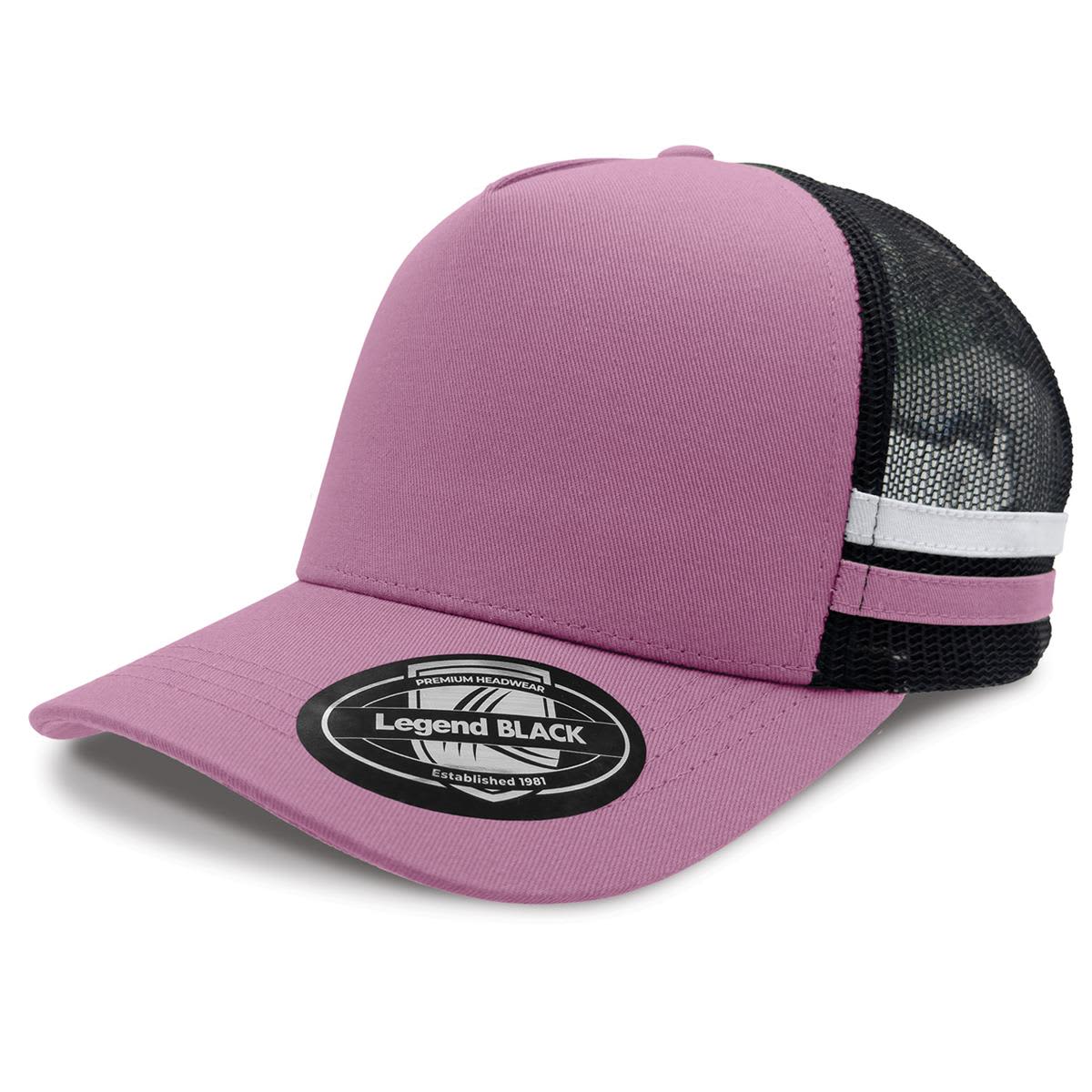 Striped Trucker