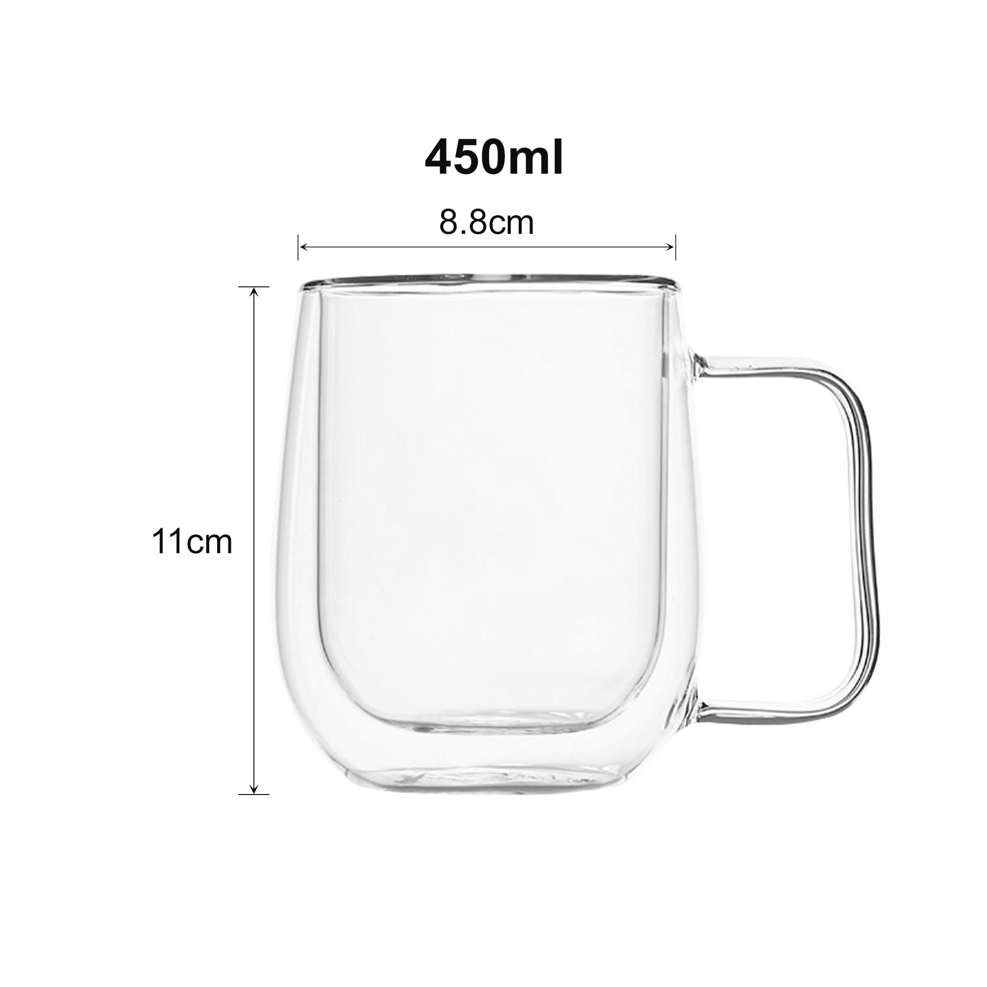 Barrel-Shaped Double Wall Mug