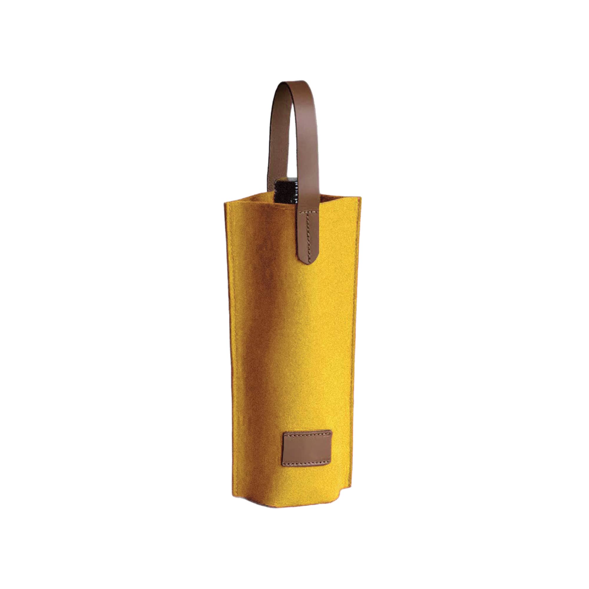 Felt Single Bottle Wine Bag