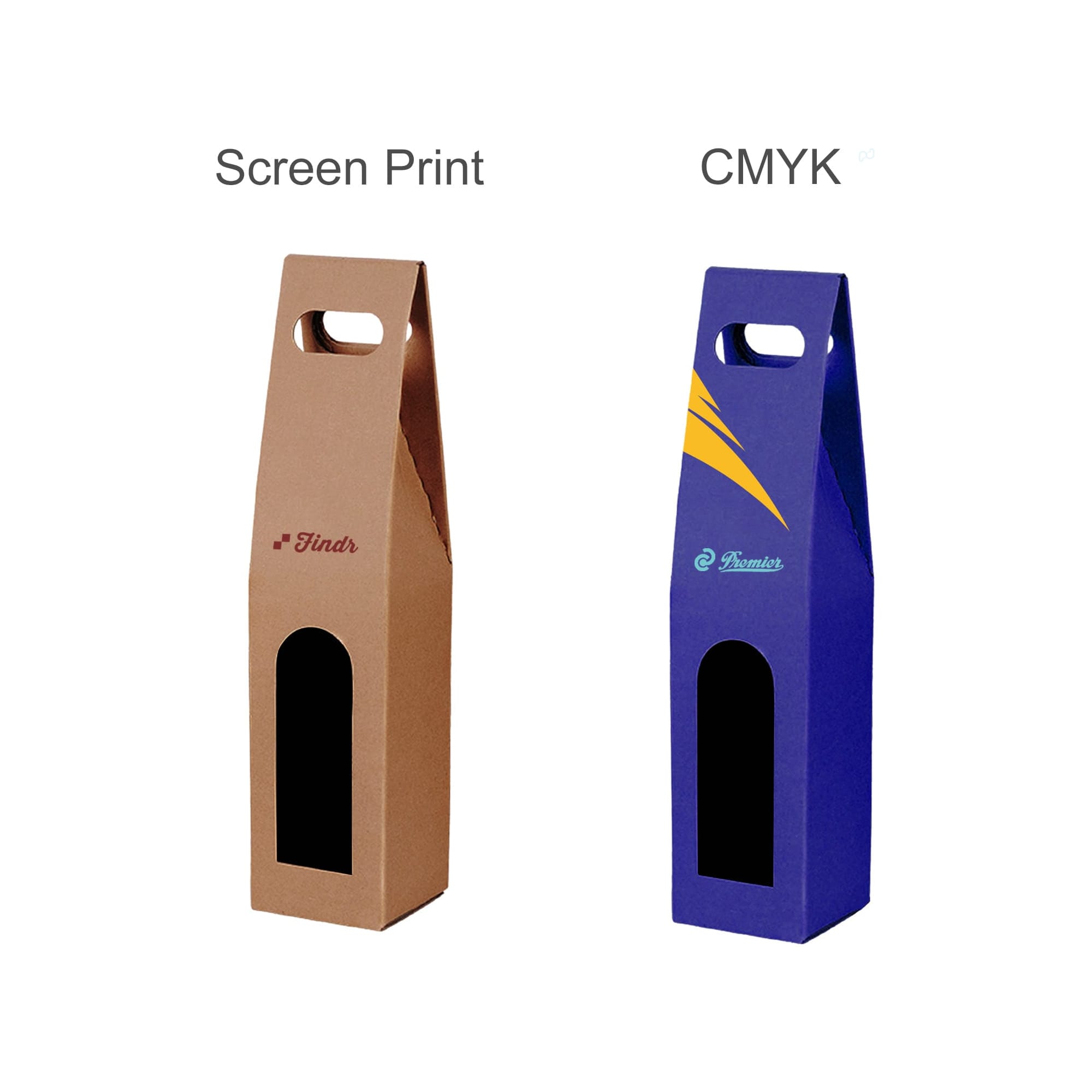 Single Bottle Portable Wine Box