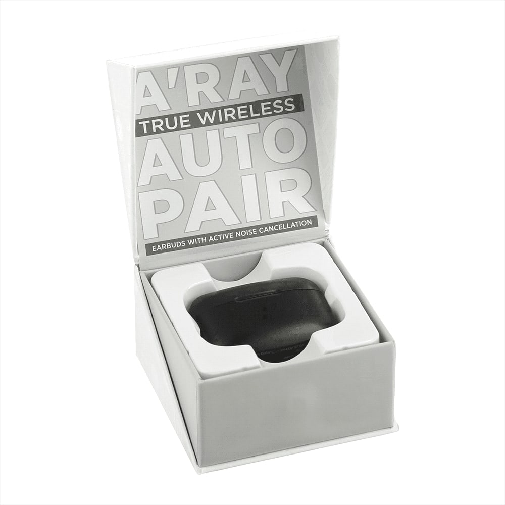 A-Ray True Wireless Auto Pair Earbuds w/ ANC