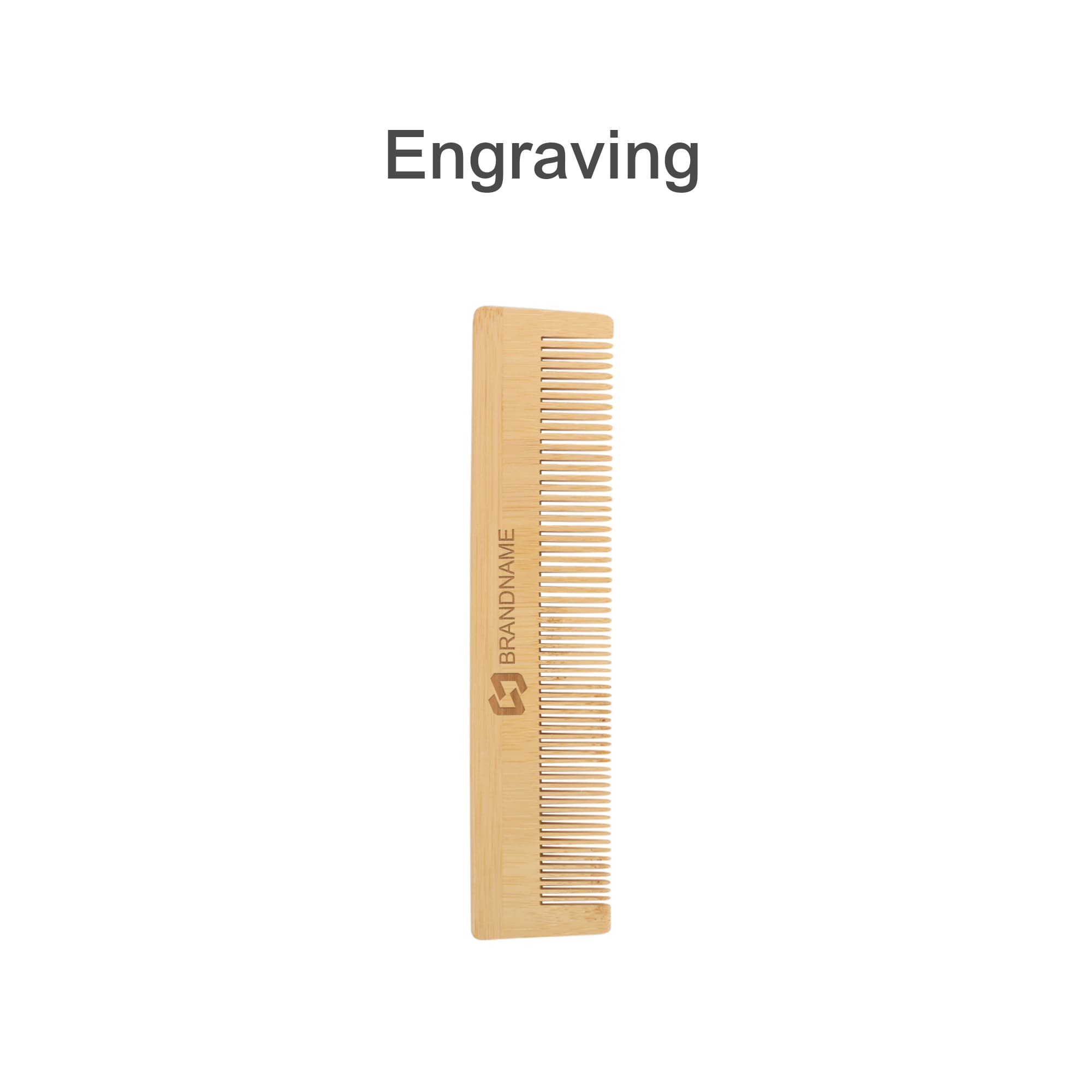 Fine-Tooth Bamboo Comb