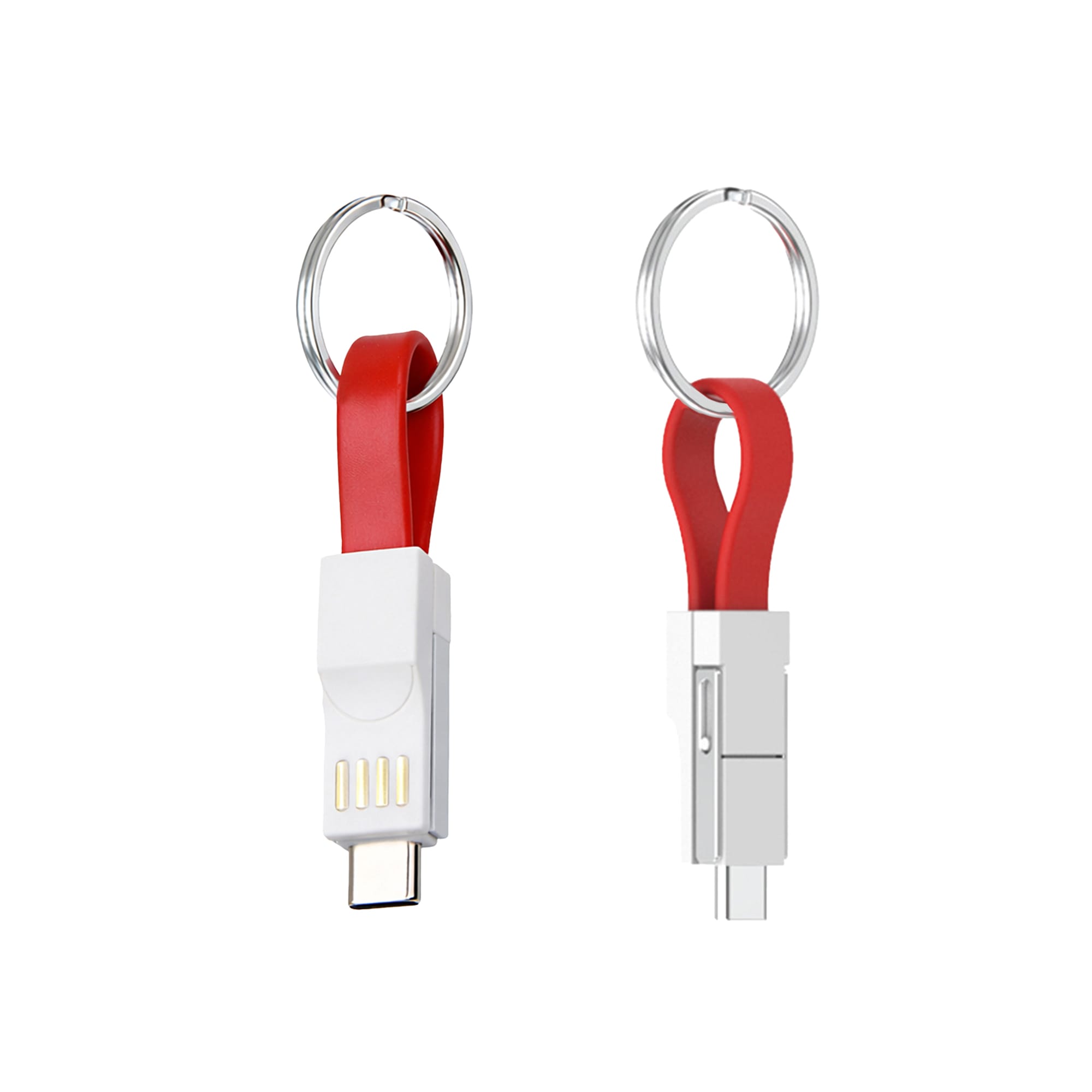 Magnetic Charging Cable with Keyring