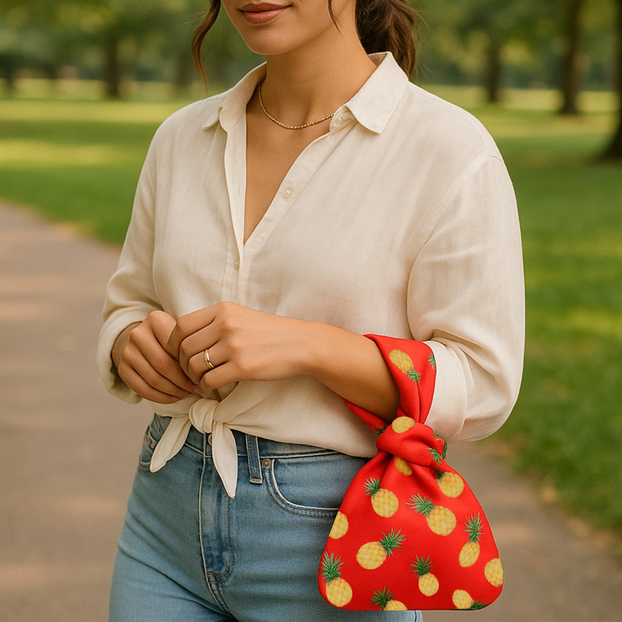 Sublimation Polyester Wrist Bag