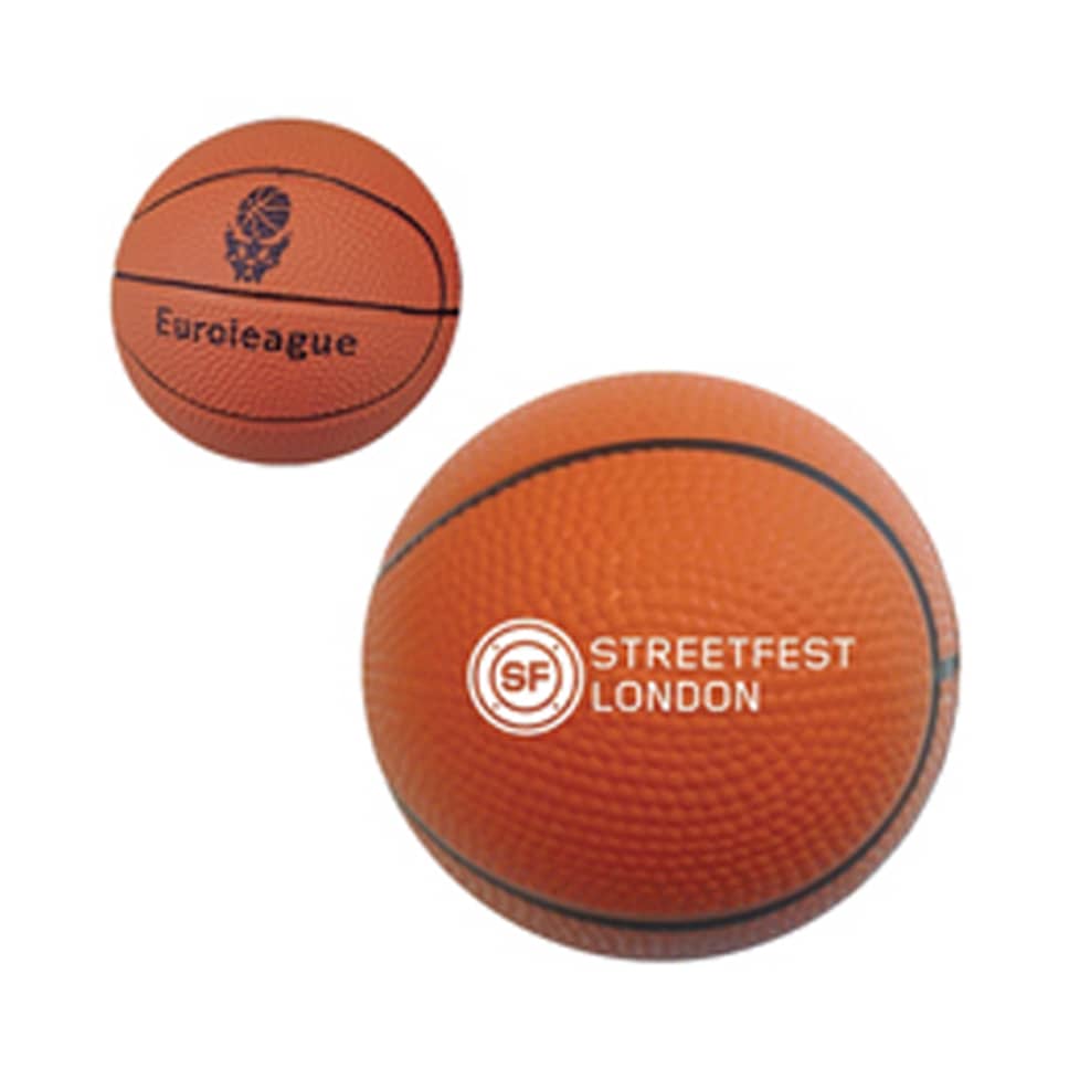 100mm Basketball Shape Stress Reliever