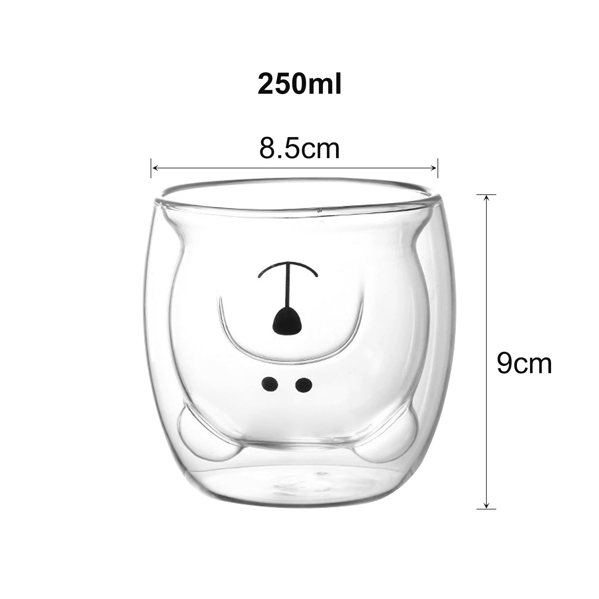 Bear Double Wall Glass