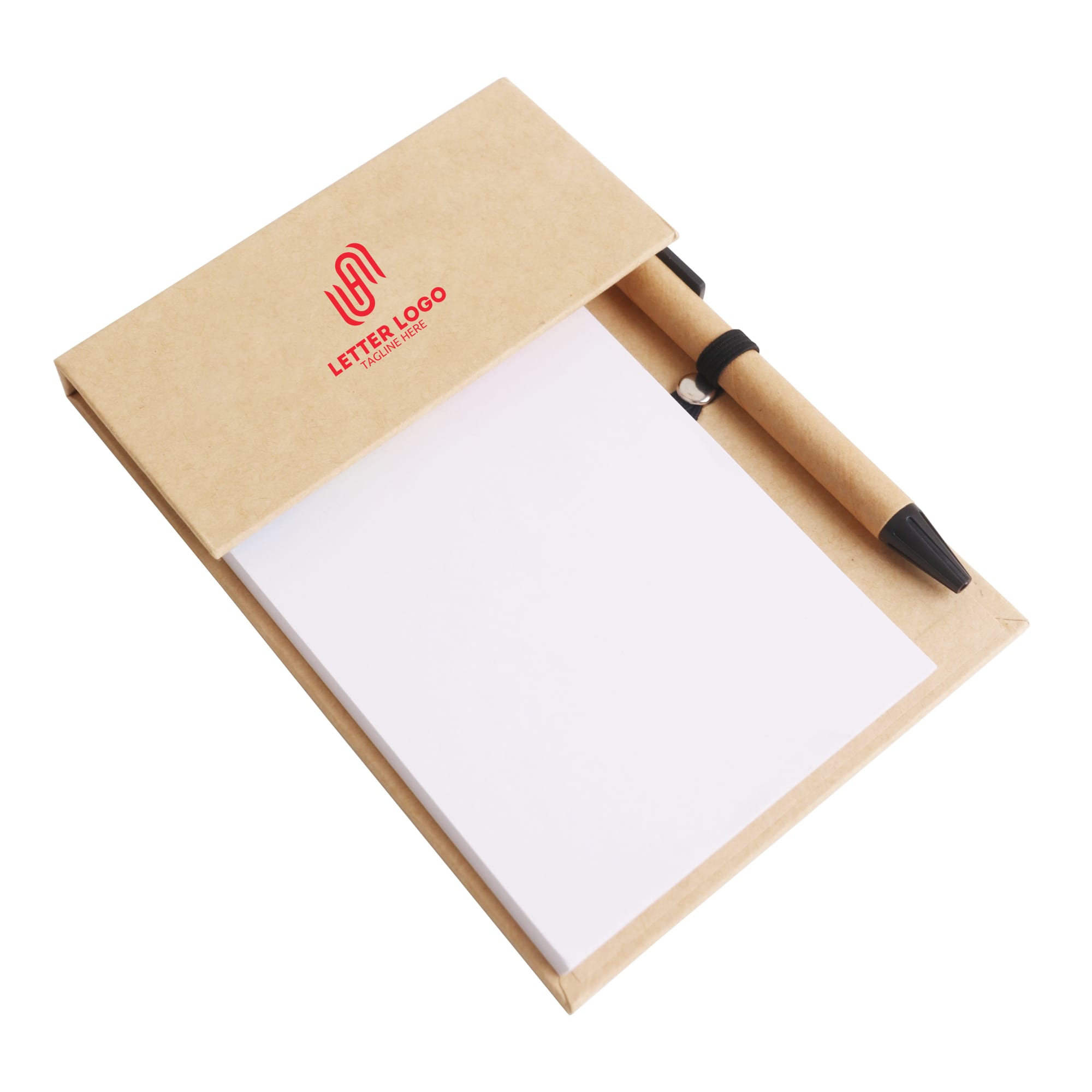 Memo Pad with Ballpoint Pen