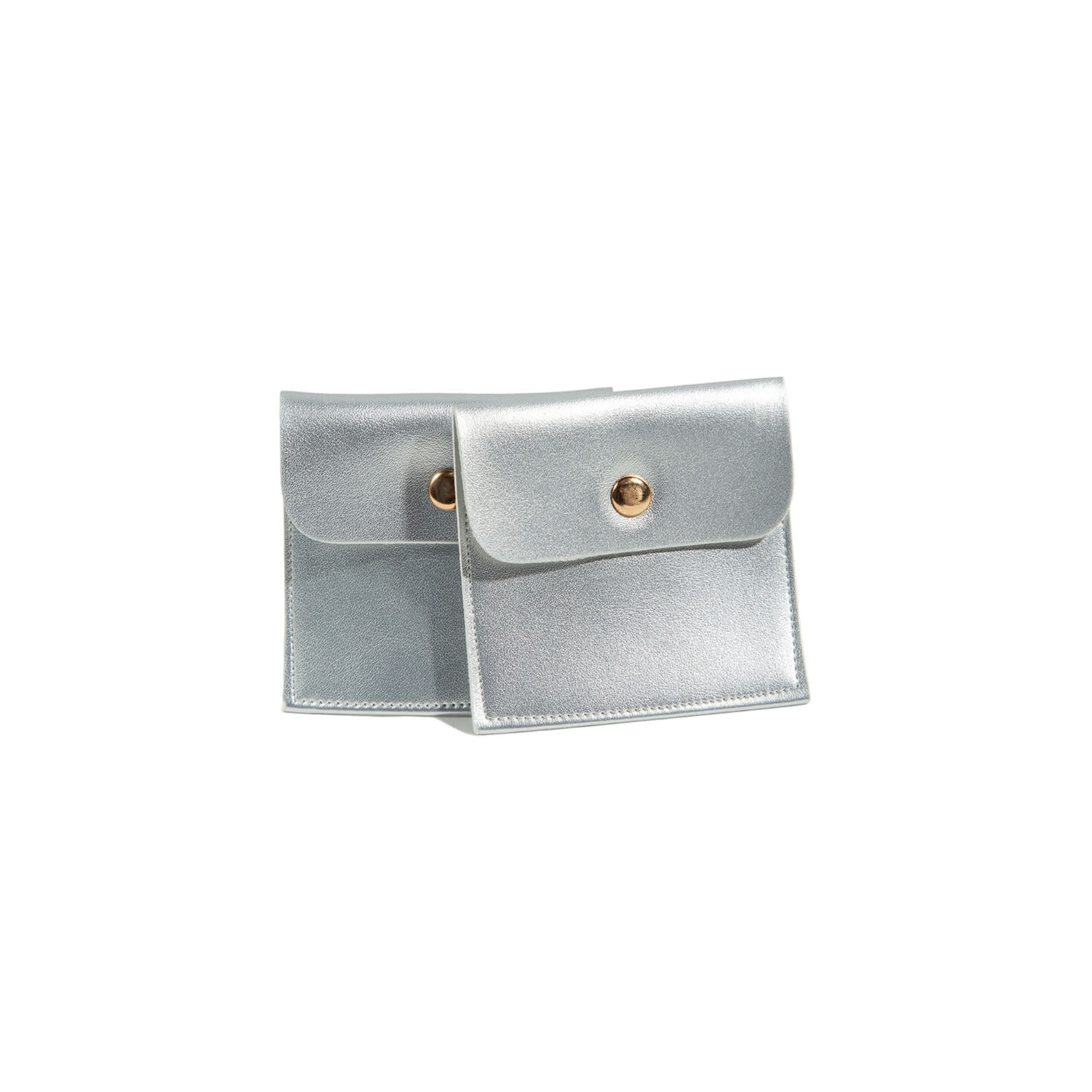Square PU Leather Jewellery Pouch