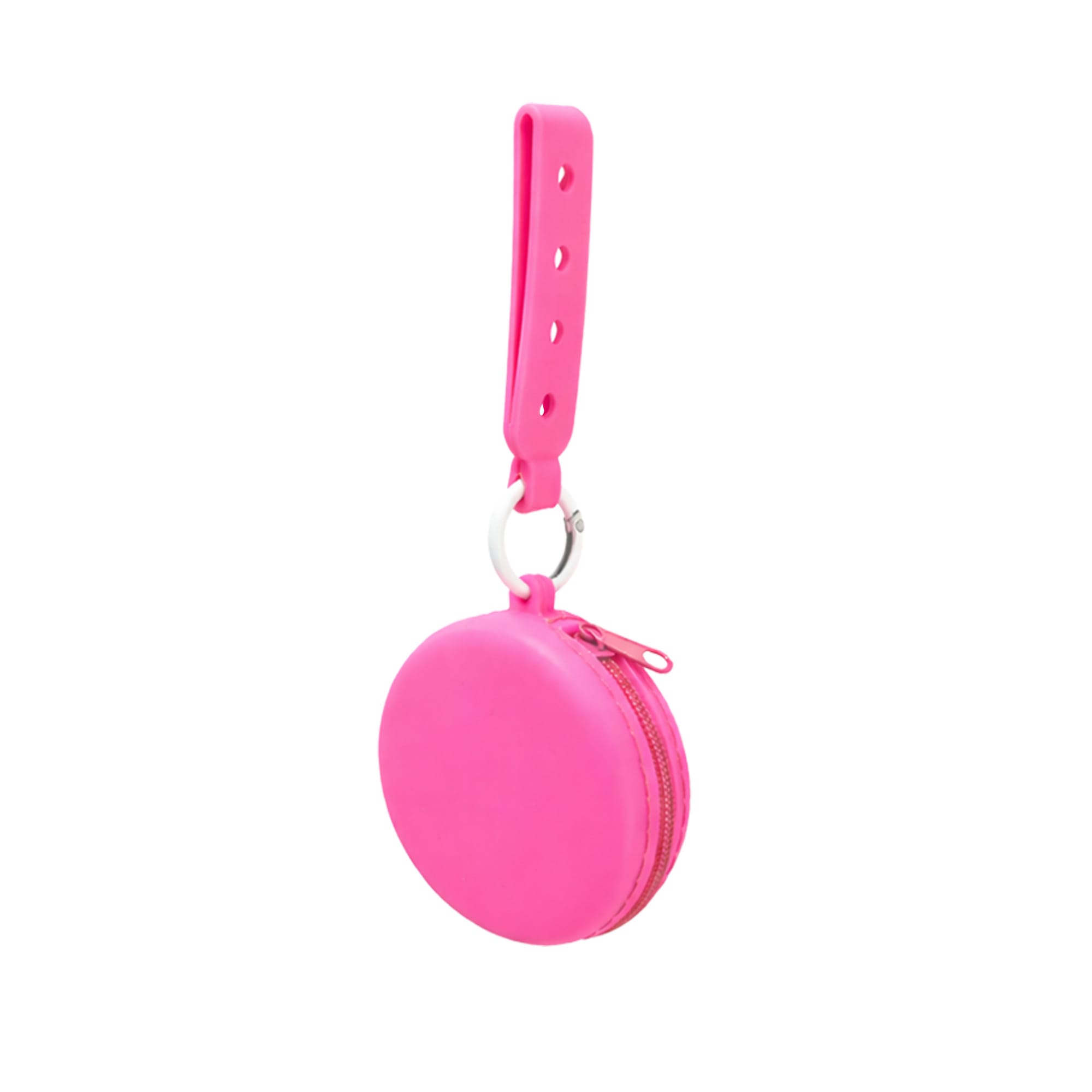 Silicone Pouch with Holes Strap