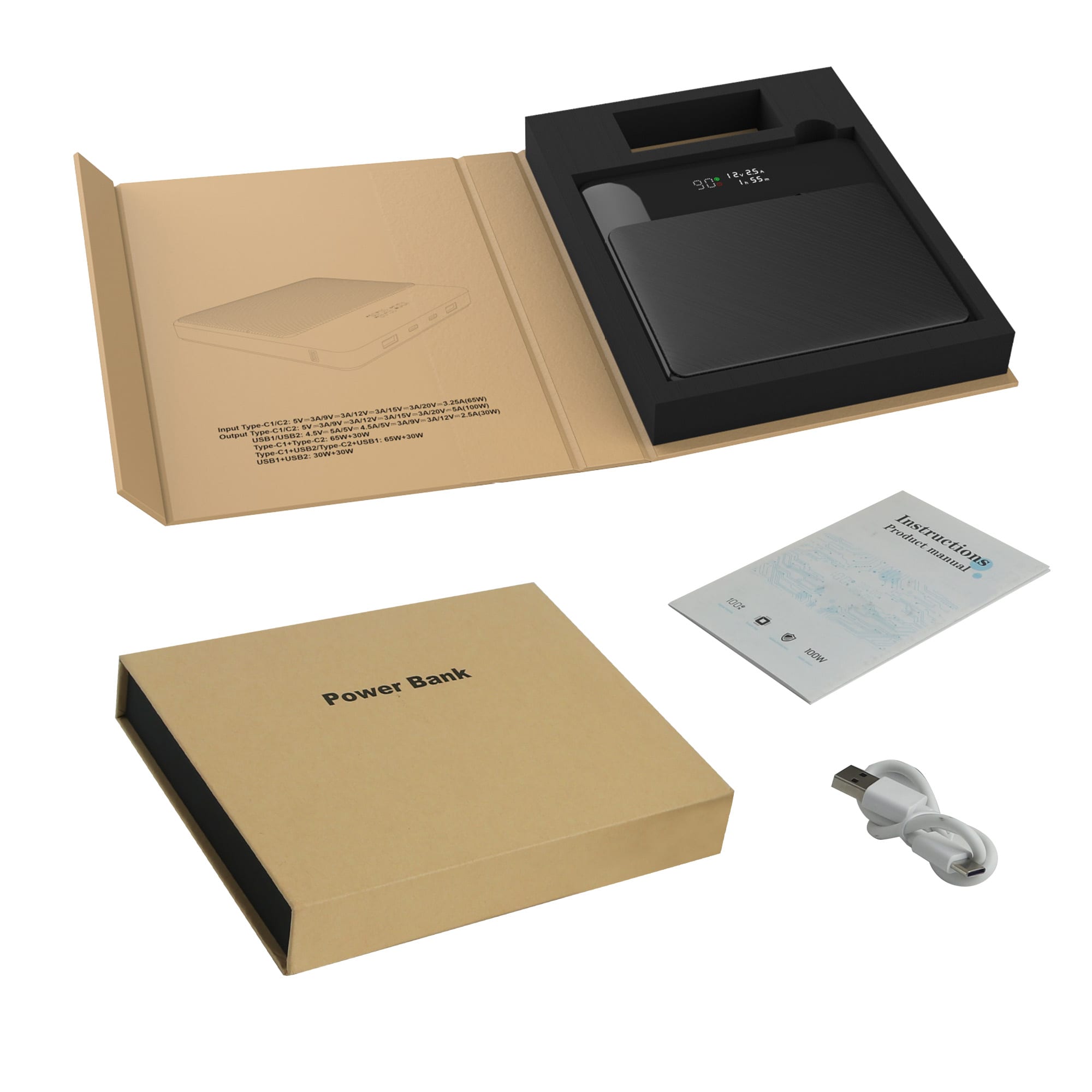 20000mAh 100W Laptop Power Bank