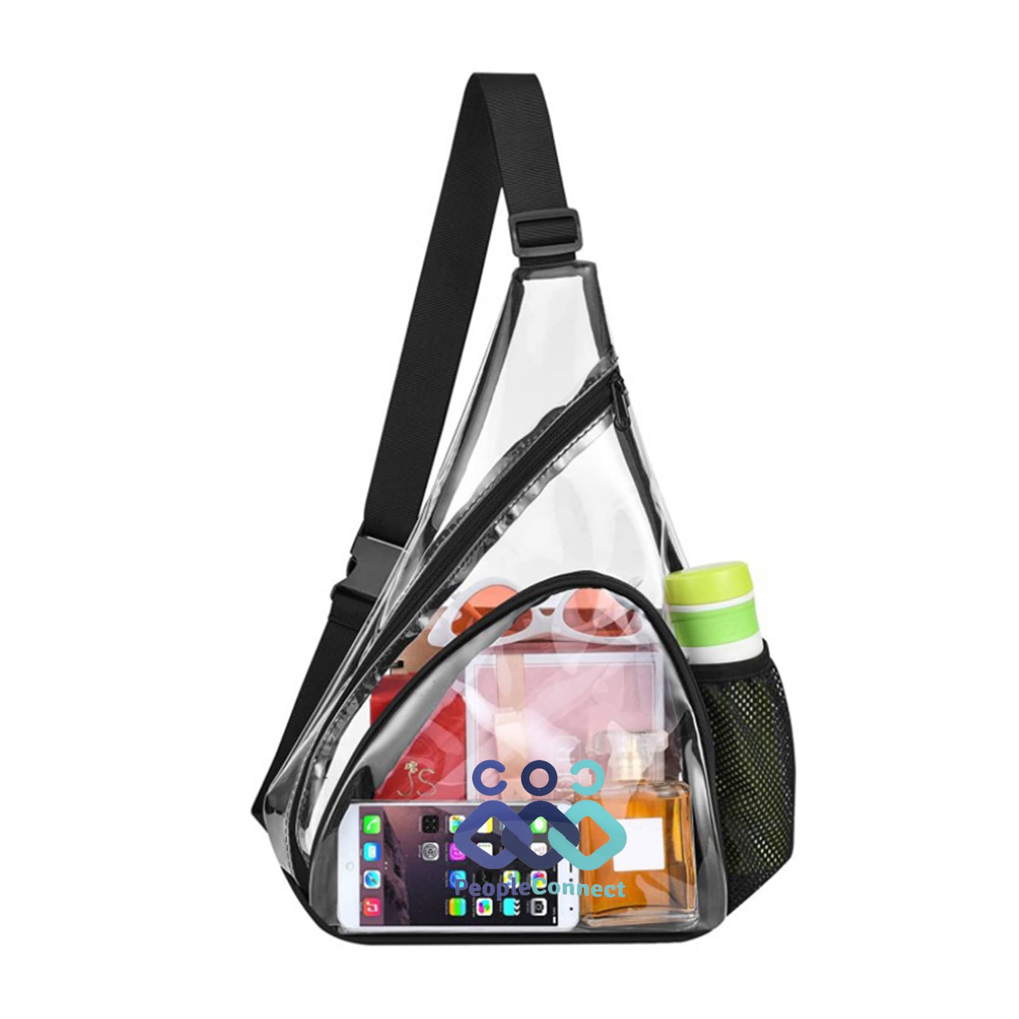 Clear PVC Sling Bag