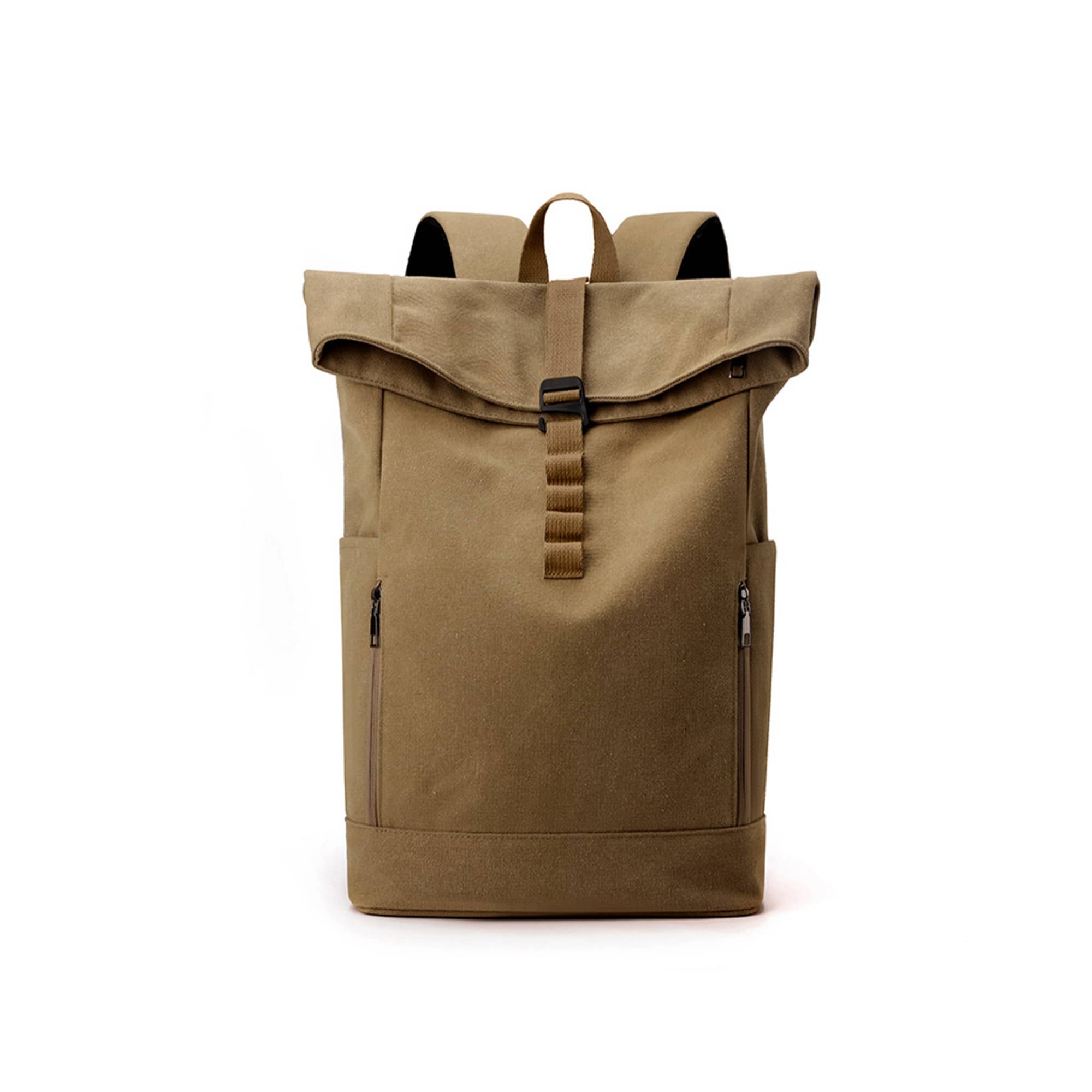 Canvas Roll Top Vintage Backpack