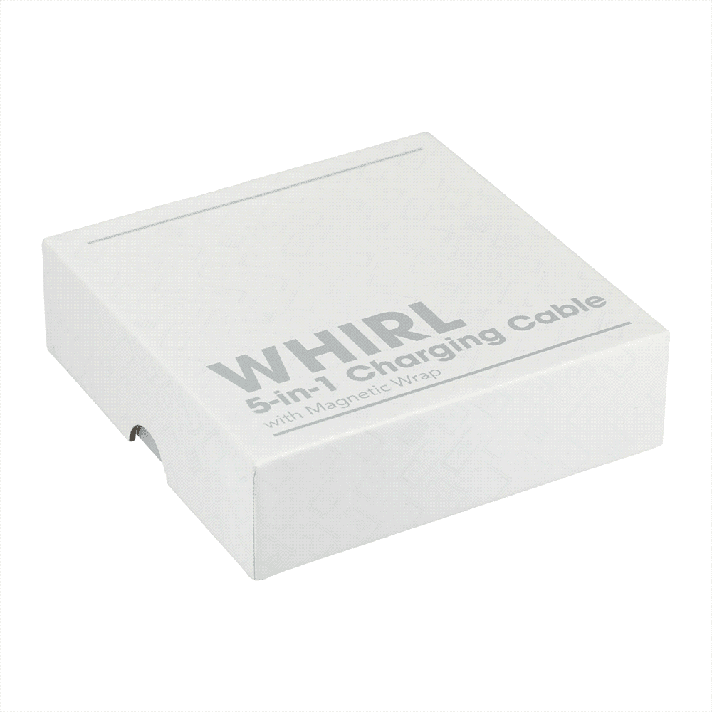 Whirl 5-In-1 Data Transfer Cable w/ Magnetic Wrap