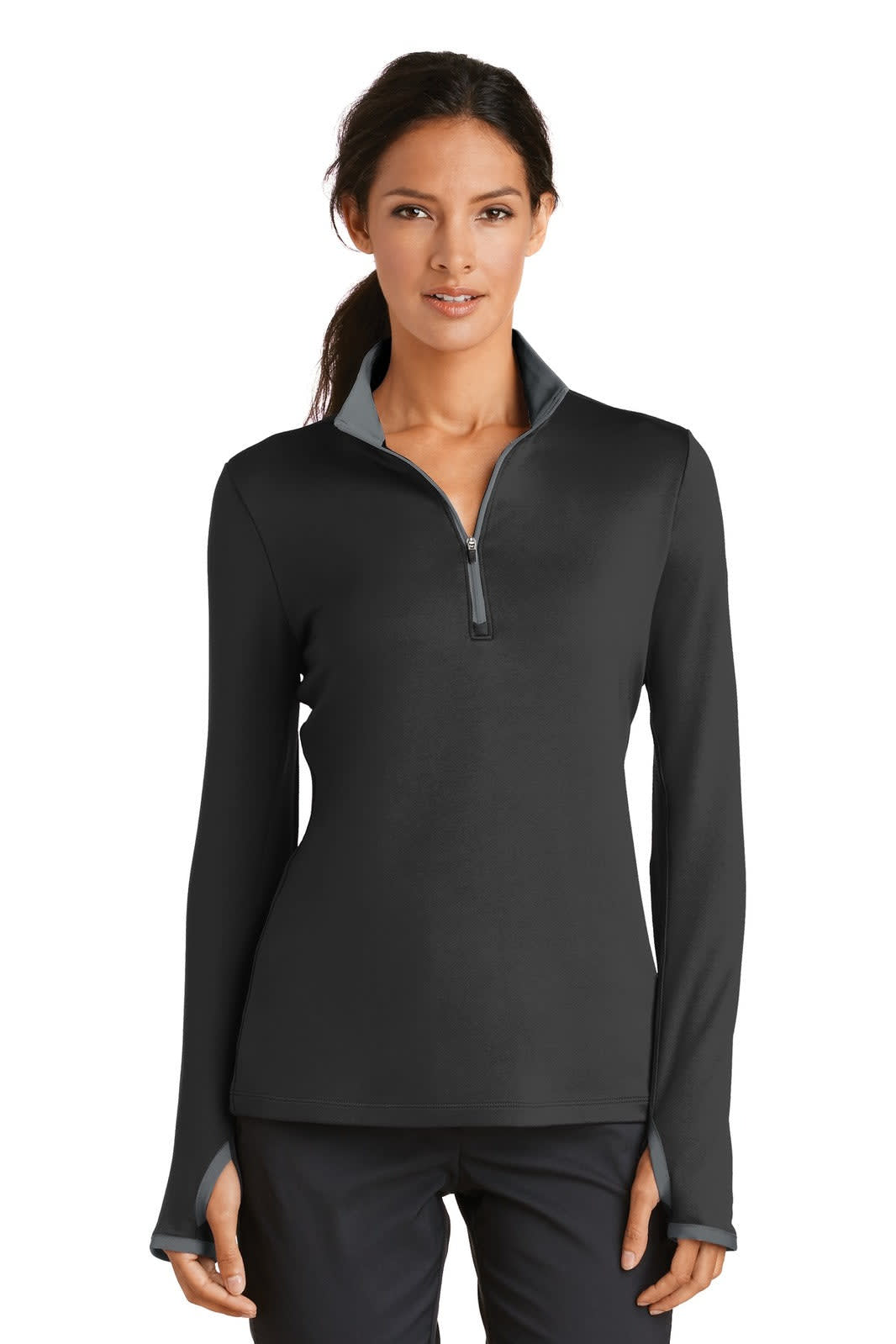 Nike Ladies Dri-FIT Stretch 1/2-Zip Cover-Up