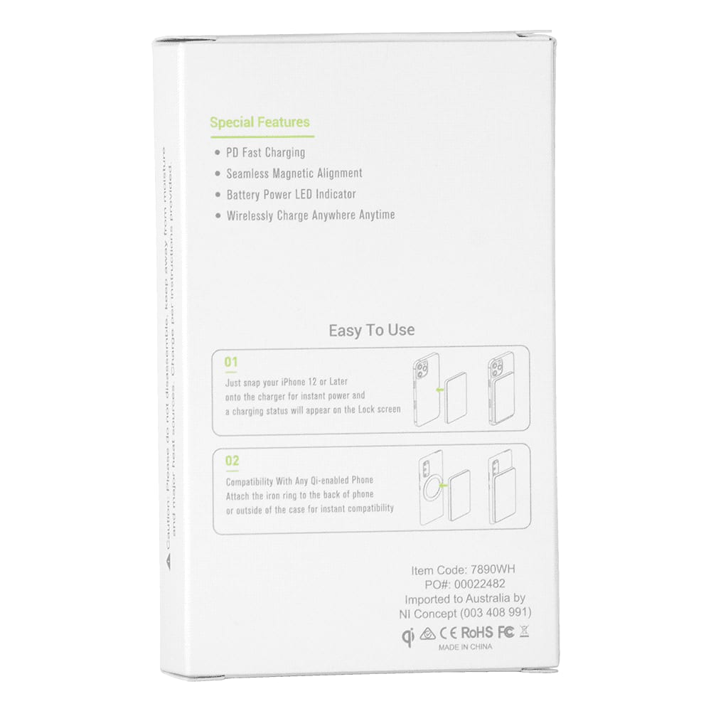 Magnetic Power Bank 5000 mAh