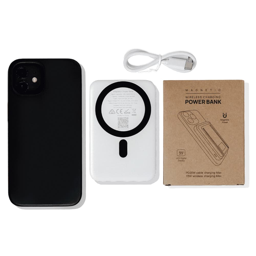 Magnetic Power Bank w/ Phone Stand 10000 mAh