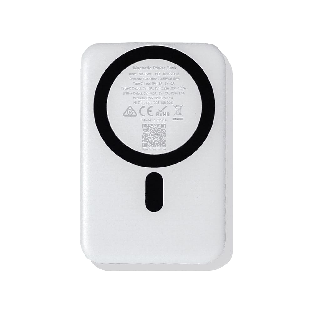 Magnetic Power Bank w/ Phone Stand 10000 mAh