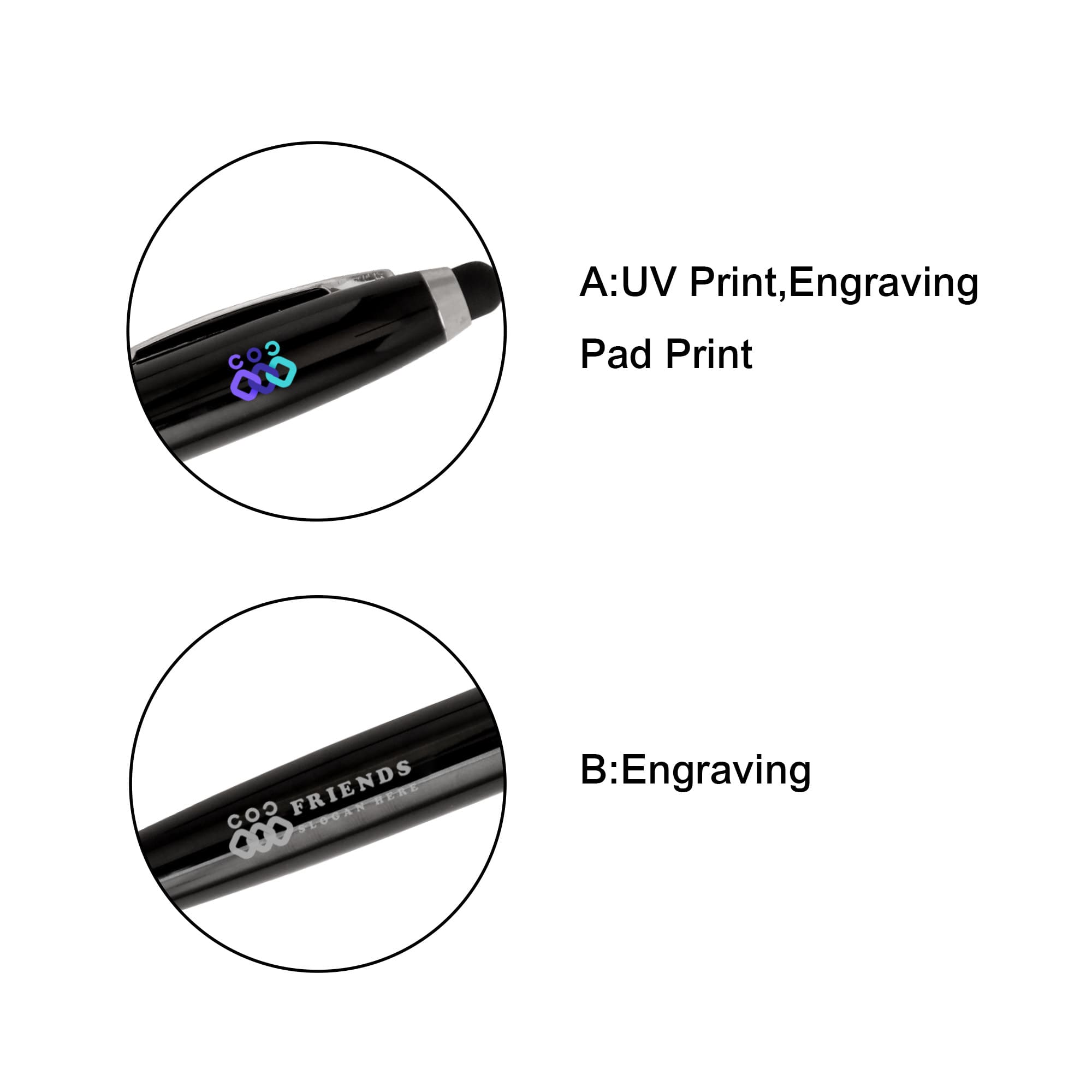 3in1 Metal Flash Drive Pen