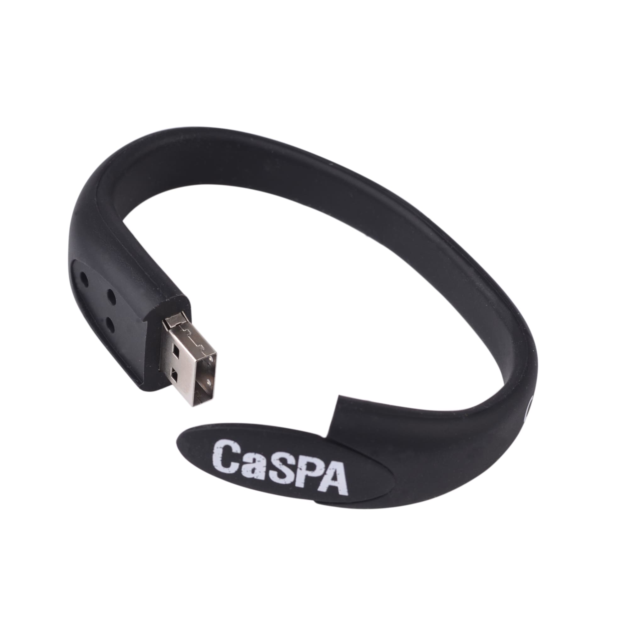 Oval Silicone Wristband Flash Drive