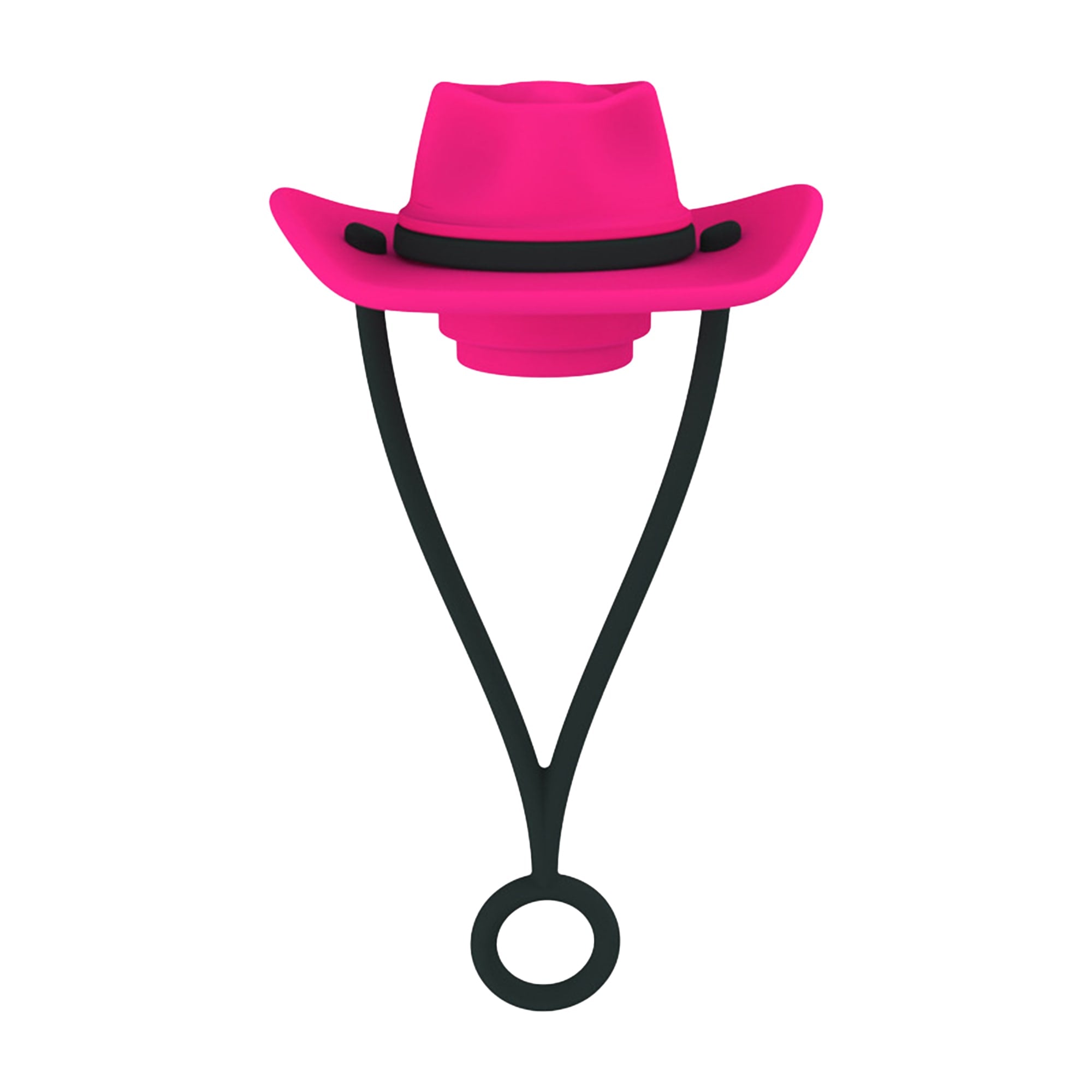 Brim Hat Silicone Straw Cover