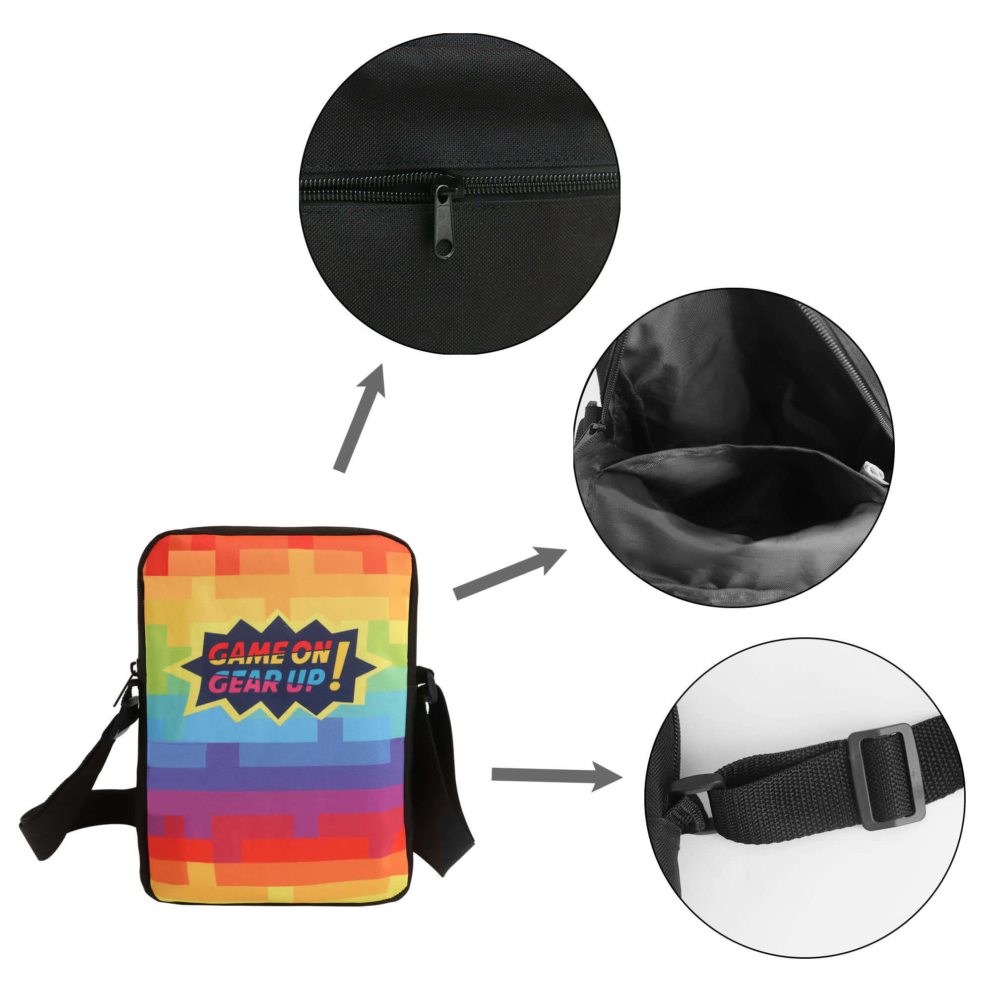 Sublimation Cross Body Bag