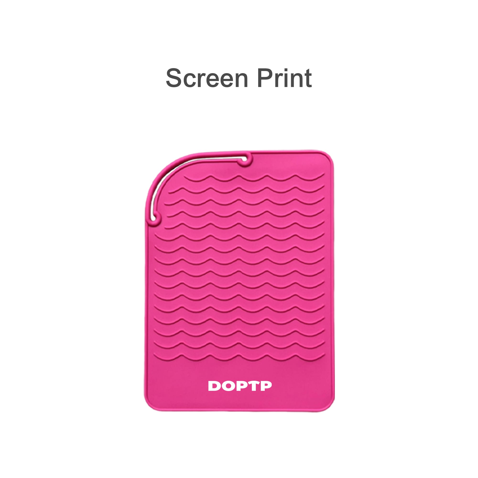 Travel Silicone Hair Straightener Pad