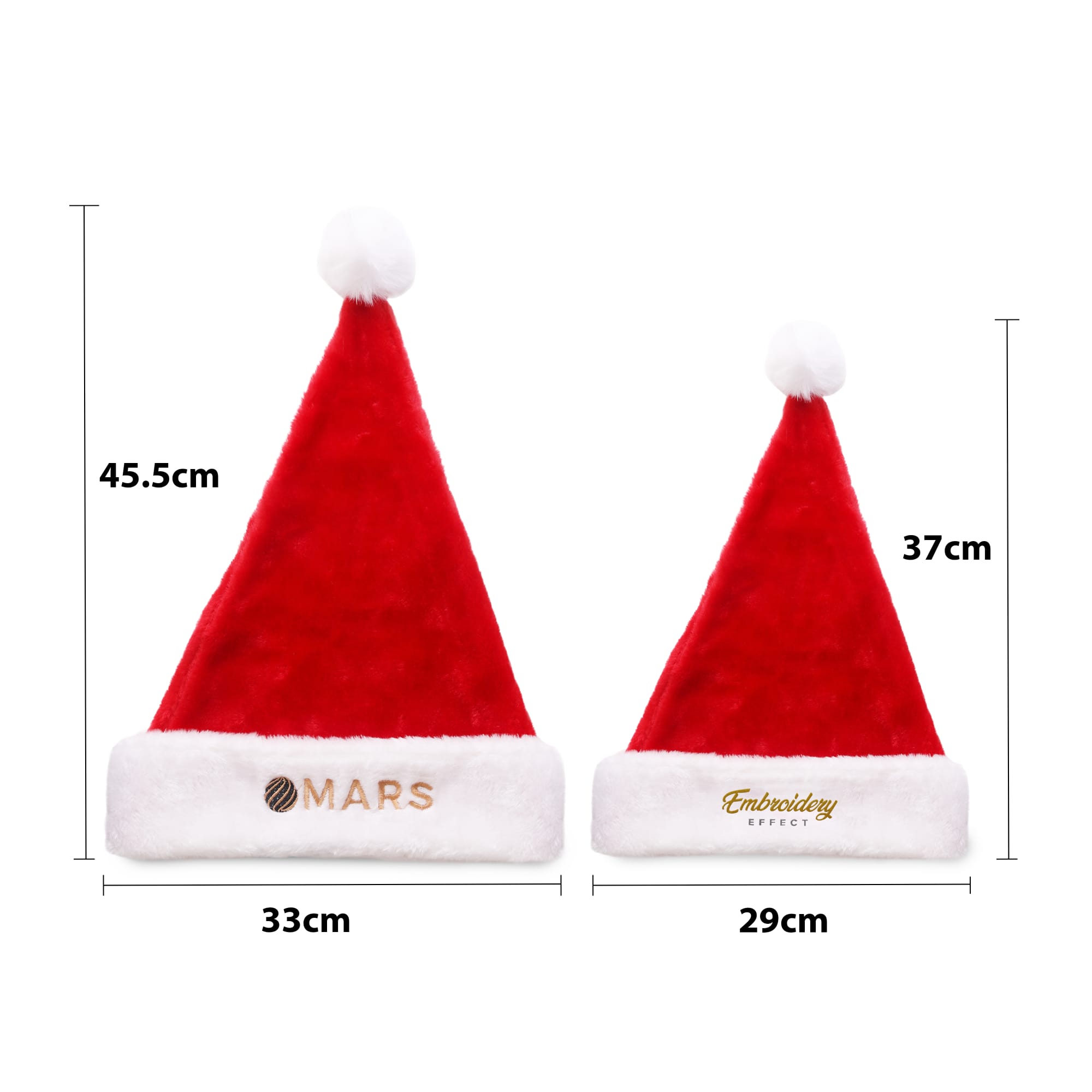 Plush Santa Hat