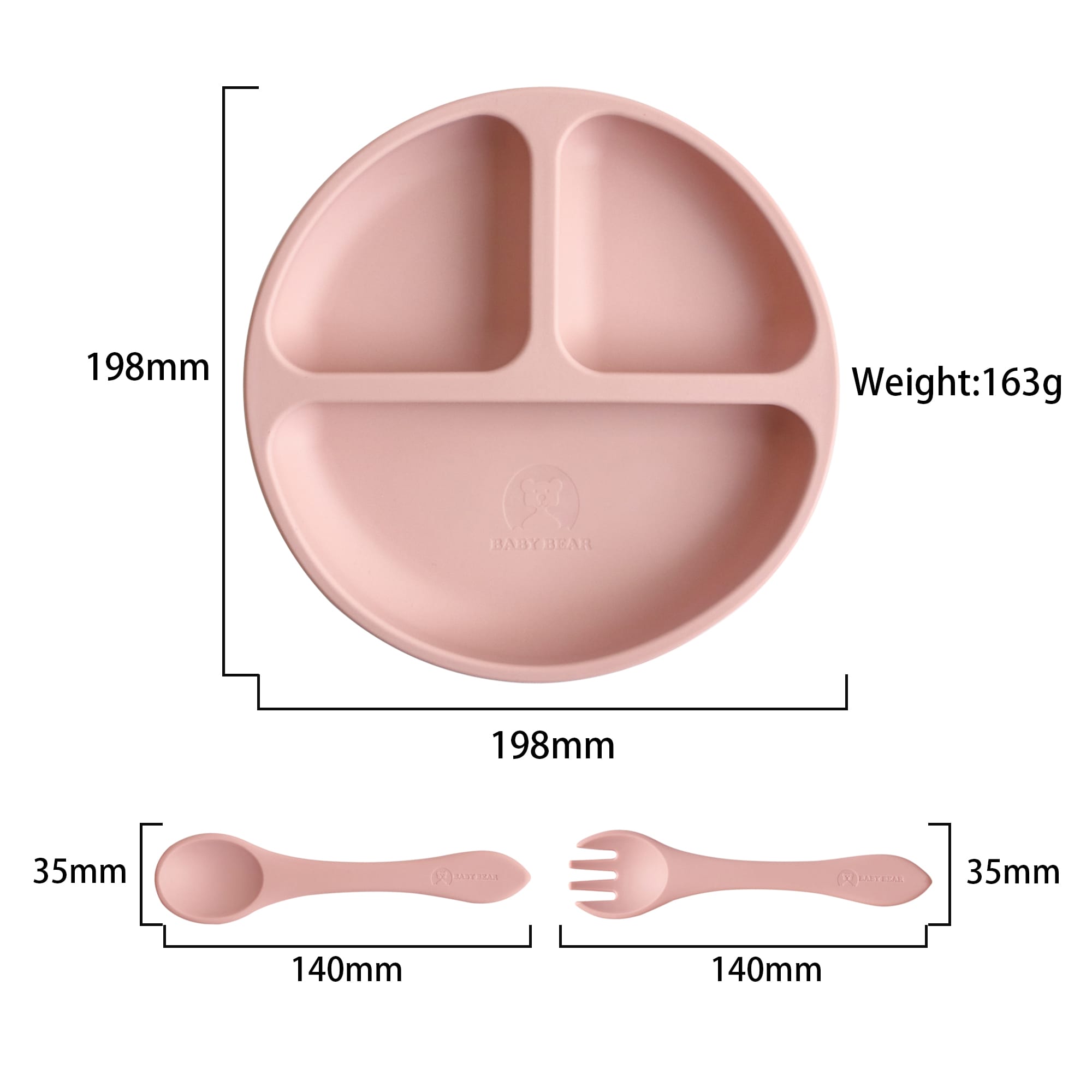 Silicone Kids Suction Plate