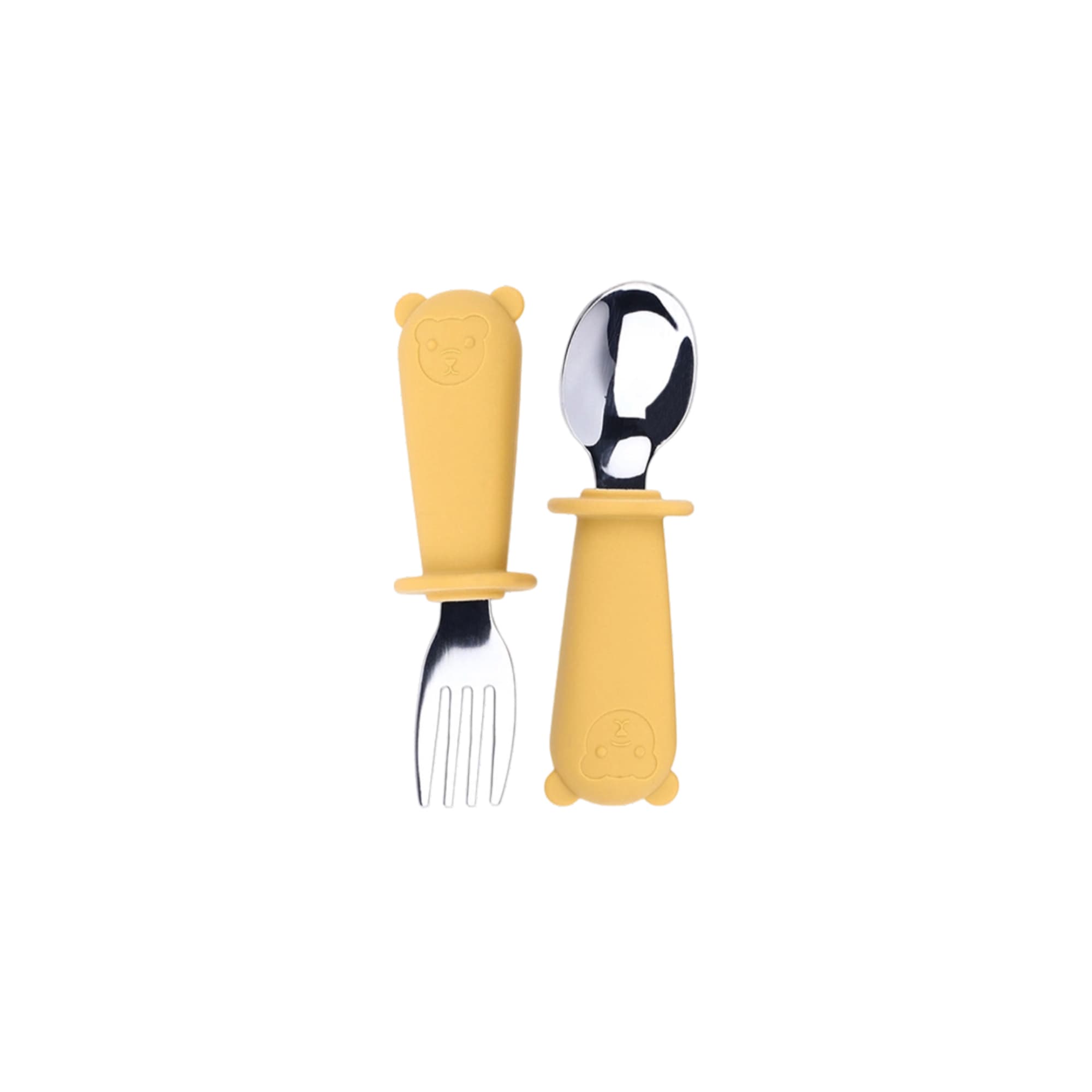 Silicone Stainless Steel Kids Cutlery