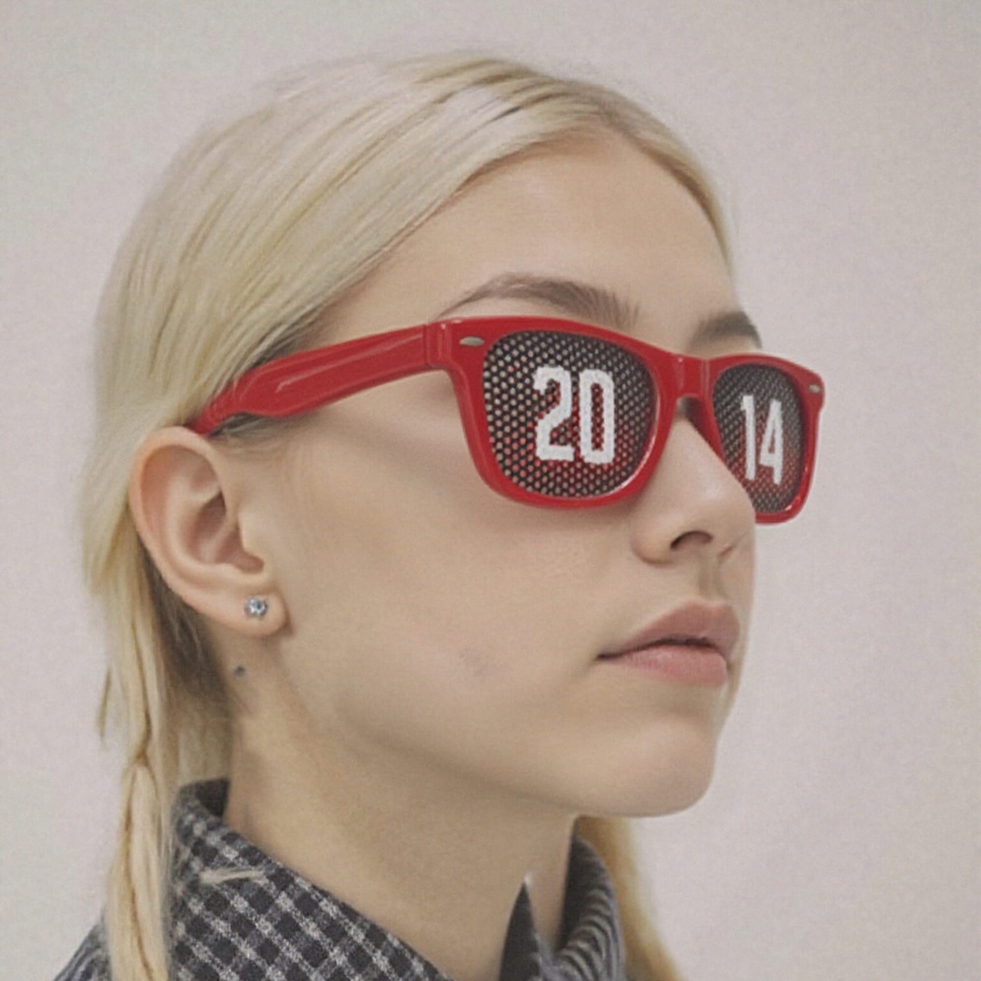Pinhole Sticker Party Glasses