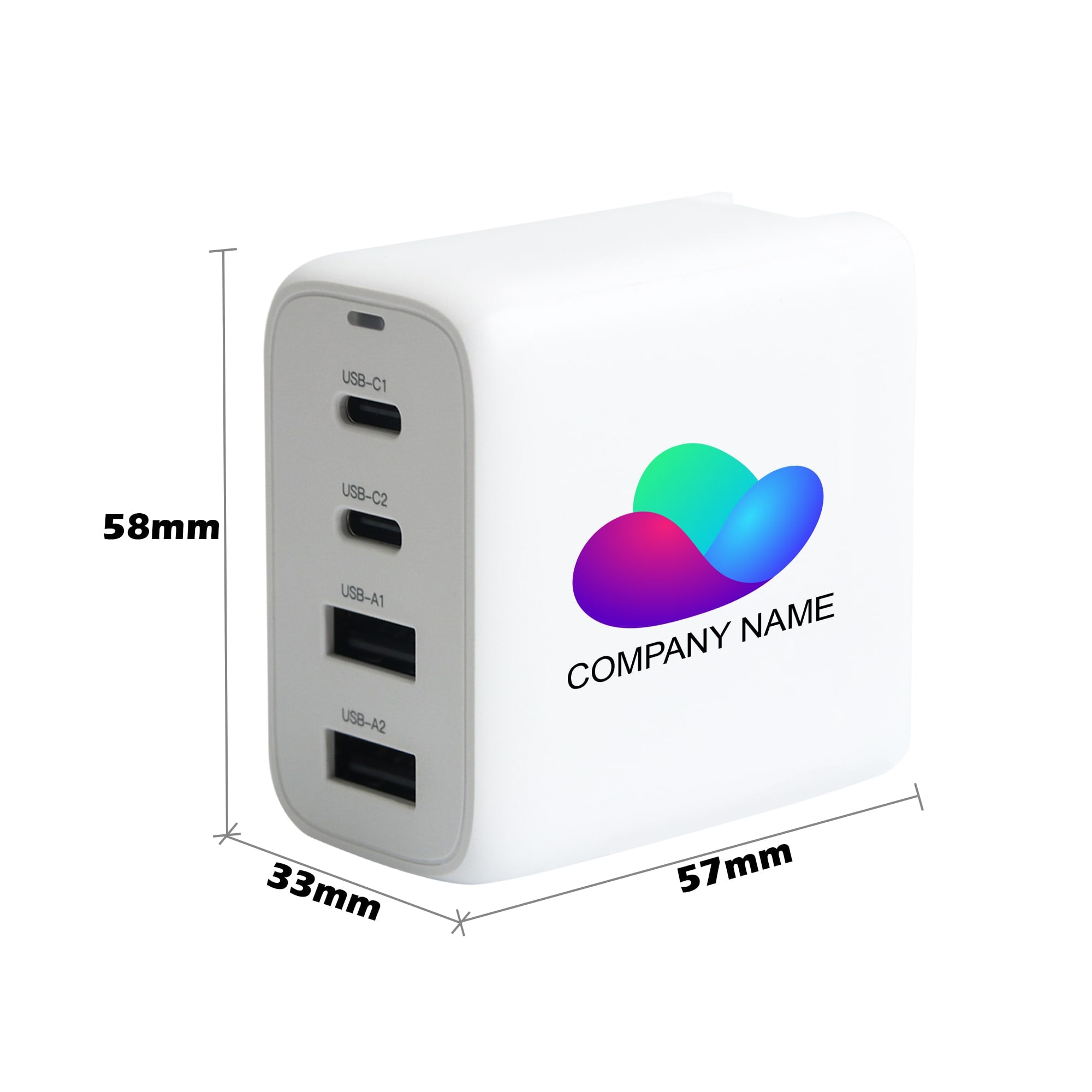 4 Ports Universal Travel Adapter