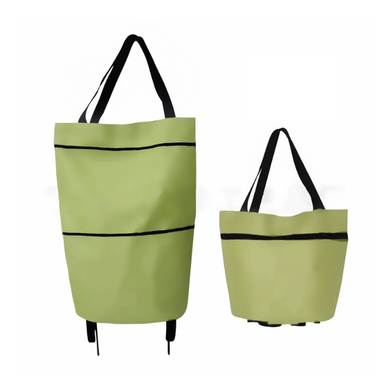 2 in 1 Collapsible Shopping Trolley Bag