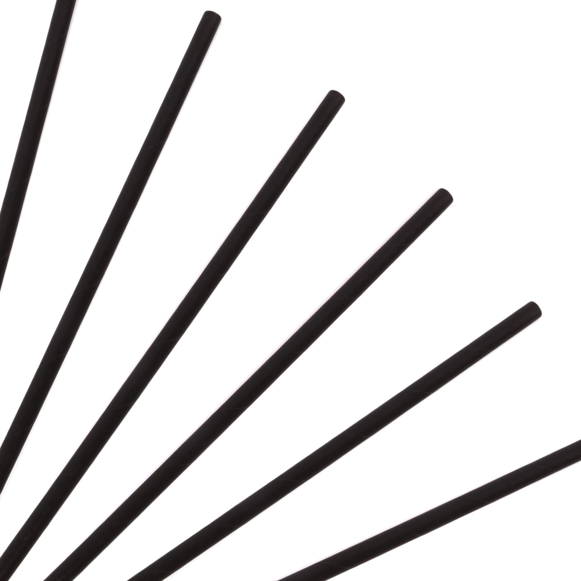 Disposable 3-ply Straight Drinking Paper Straw