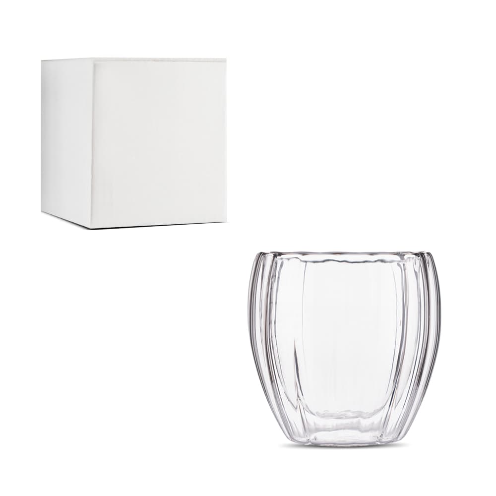 Spiral Double Wall Glass