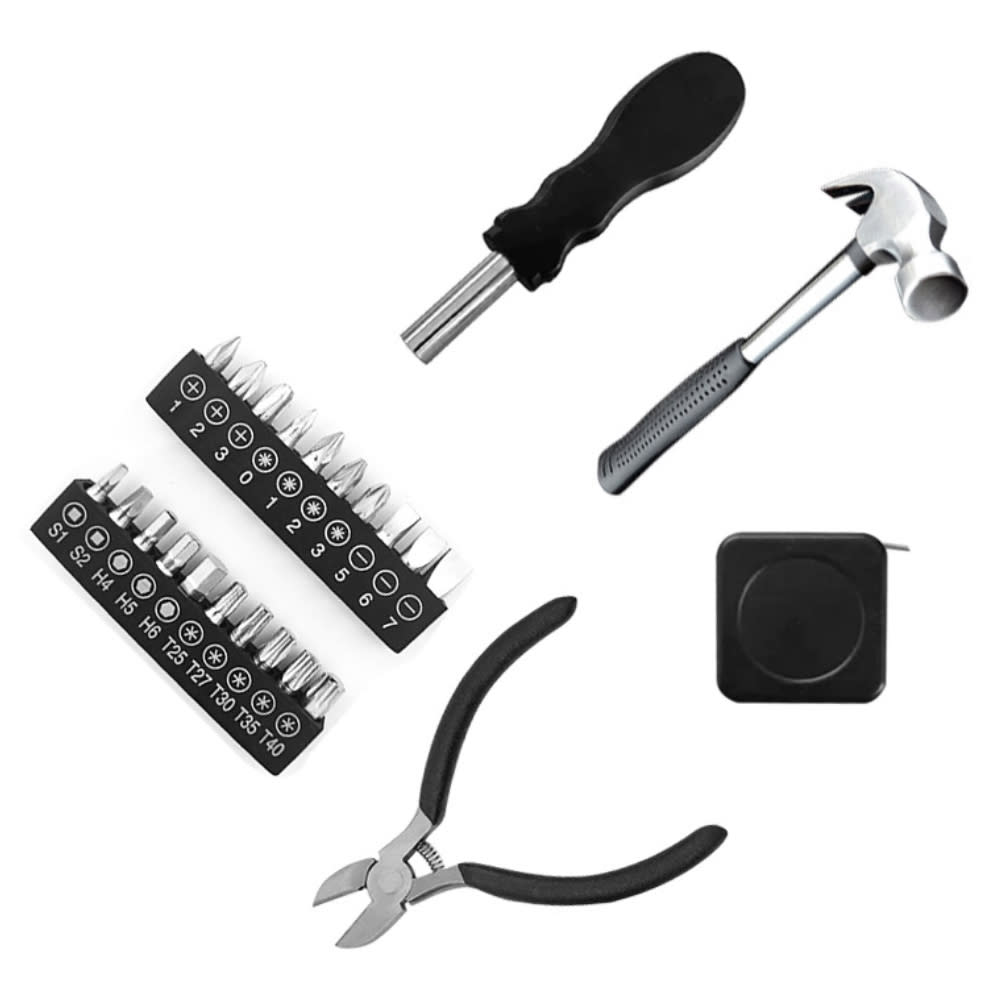Car wheel tool kit